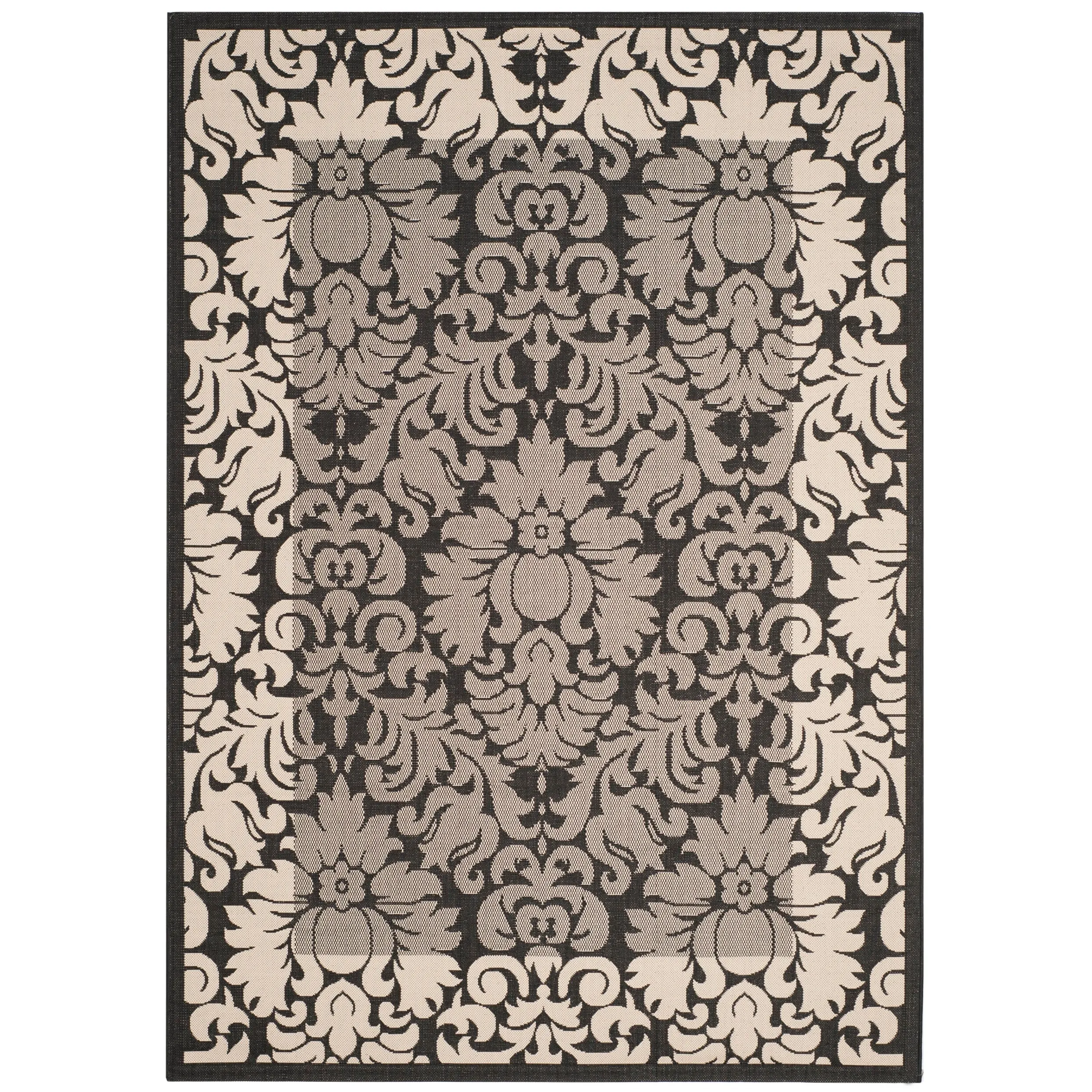 SAFAVIEH Courtyard Peggie Indoor/ Outdoor Patio Backyard Rug