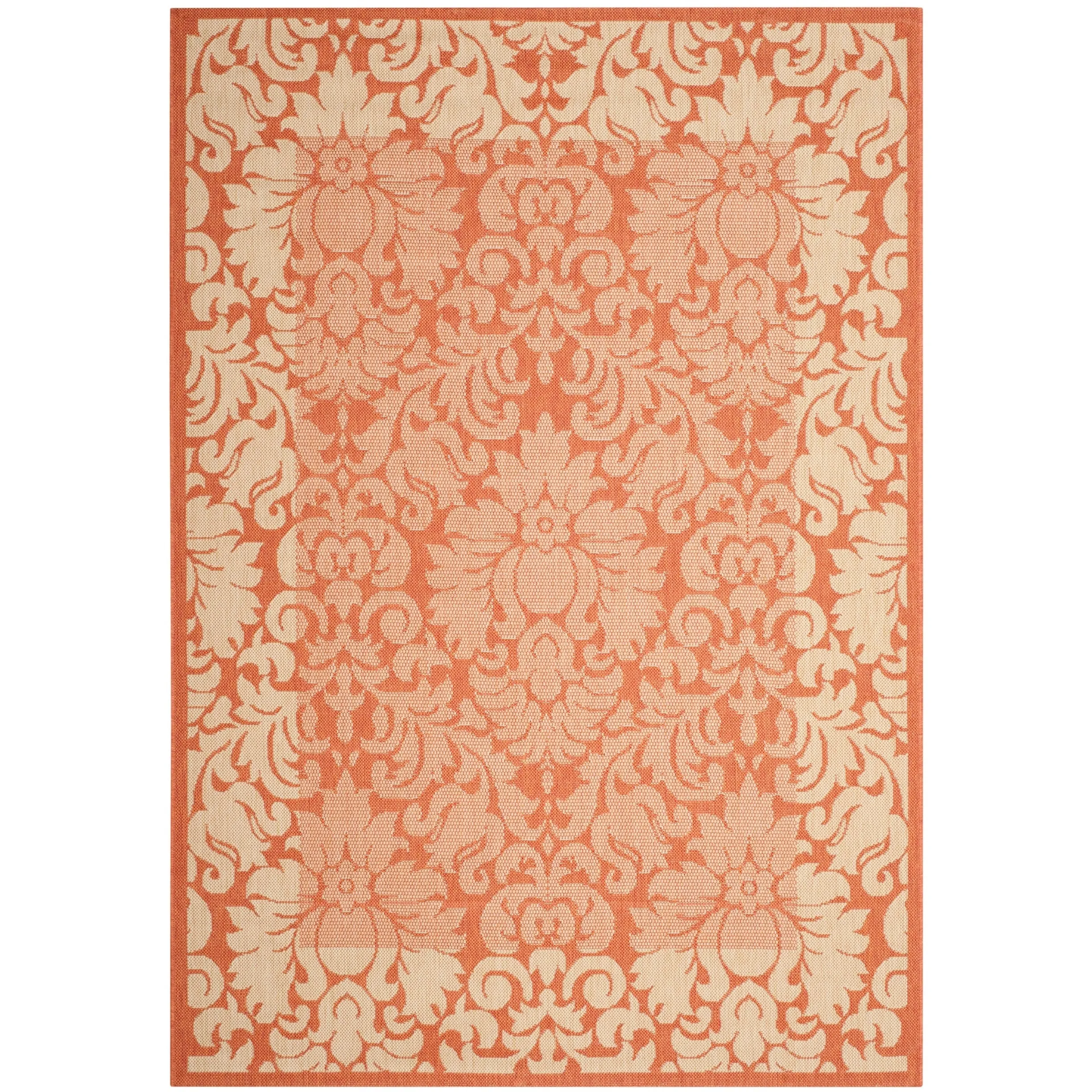 SAFAVIEH Courtyard Peggie Indoor/ Outdoor Patio Backyard Rug