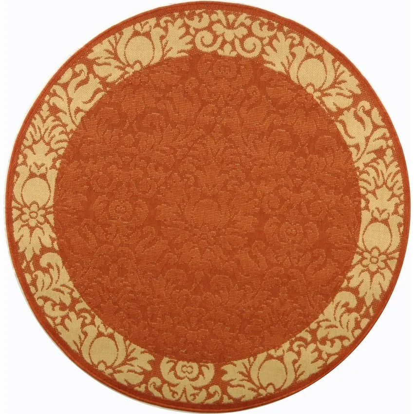 SAFAVIEH Courtyard Peggie Indoor/ Outdoor Patio Backyard Rug
