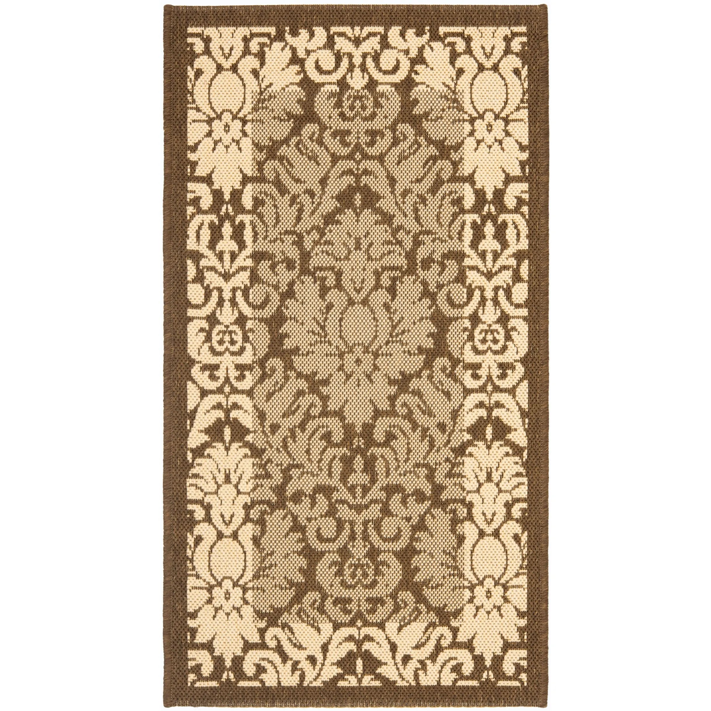 SAFAVIEH Courtyard Peggie Indoor/ Outdoor Patio Backyard Rug