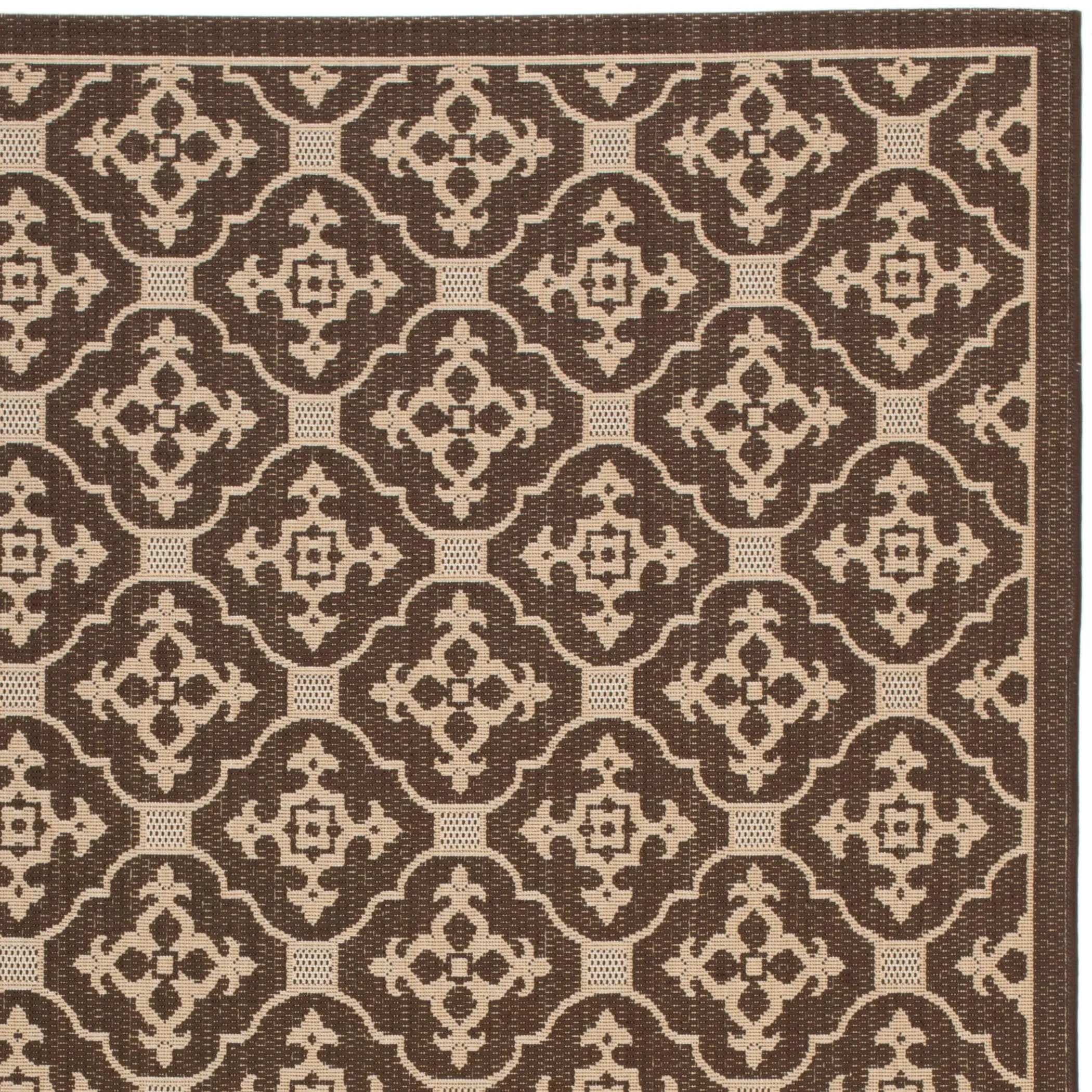 SAFAVIEH Courtyard Sonja Indoor/ Outdoor Waterproof Patio Backyard Rug