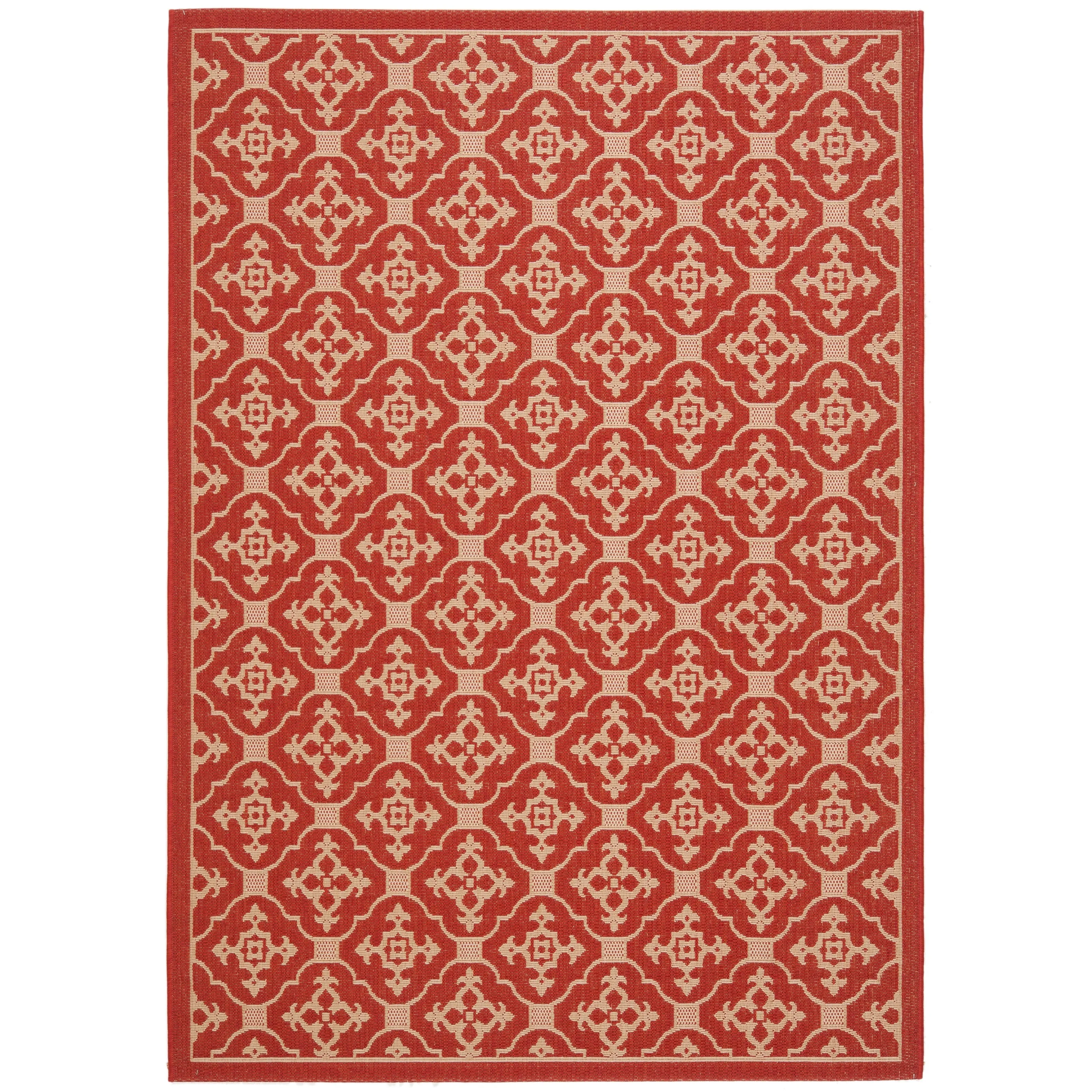 SAFAVIEH Courtyard Sonja Indoor/ Outdoor Waterproof Patio Backyard Rug