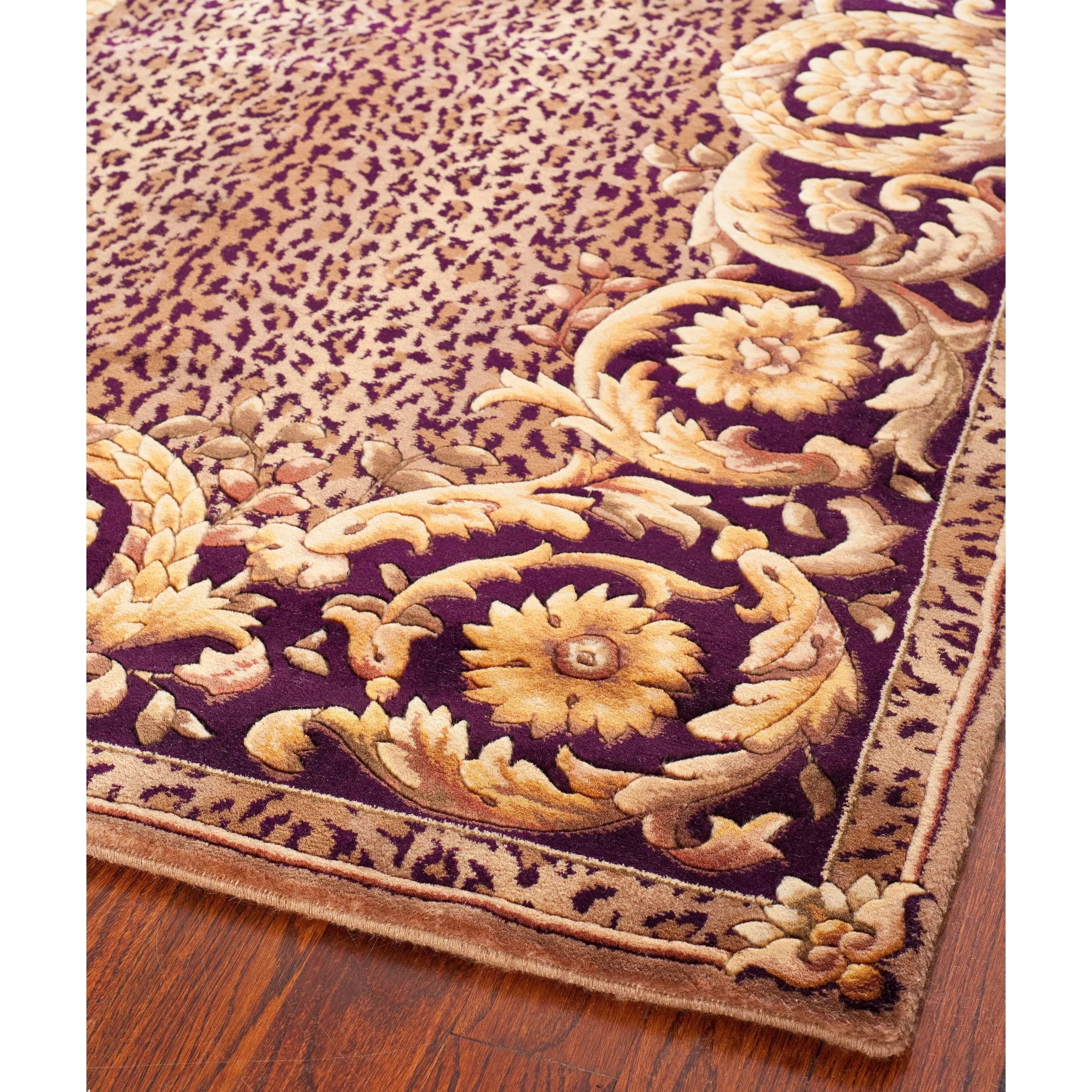 SAFAVIEH Couture Hand-knotted Florence Heliodora Traditional Oriental Wool Rug