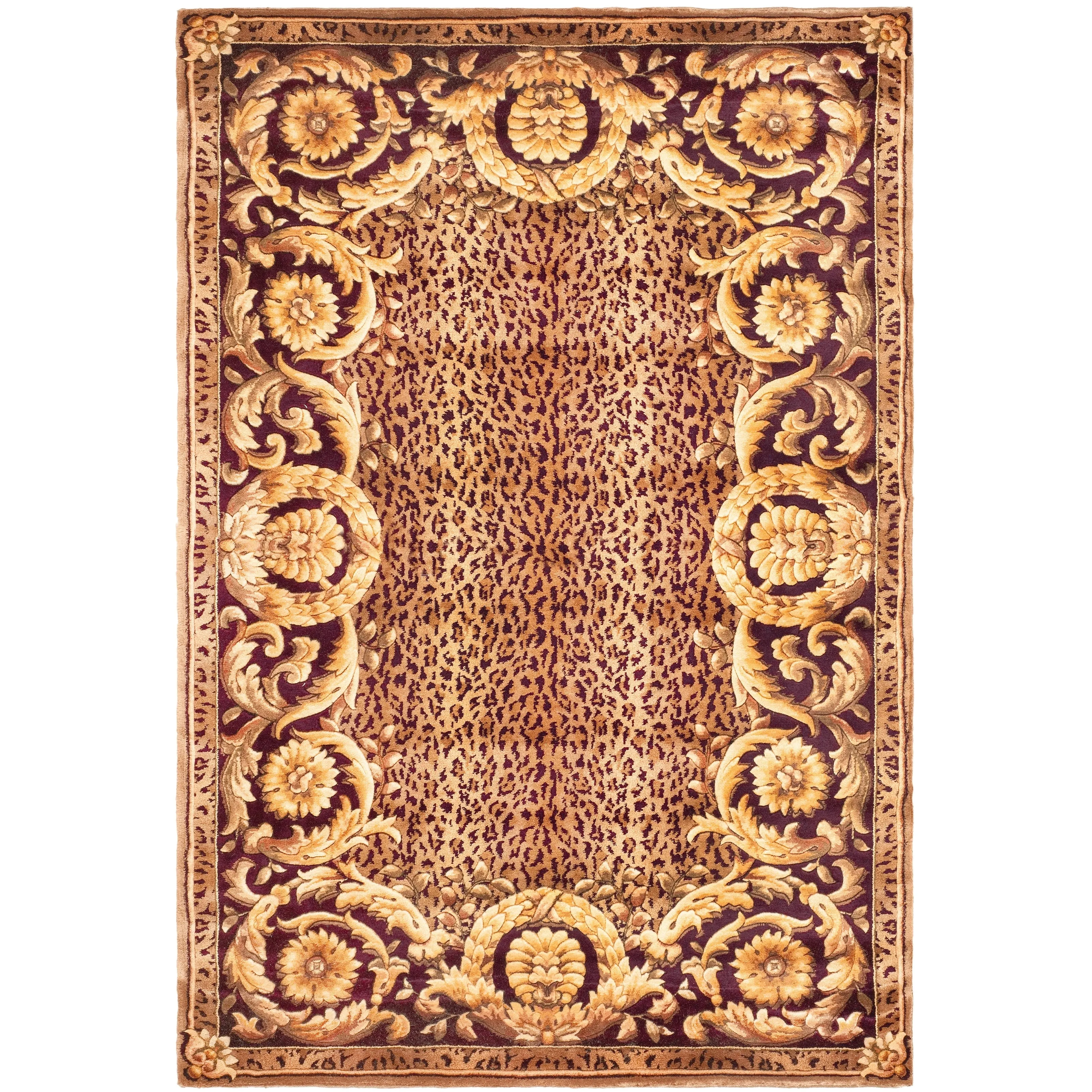 SAFAVIEH Couture Hand-knotted Florence Heliodora Traditional Oriental Wool Rug