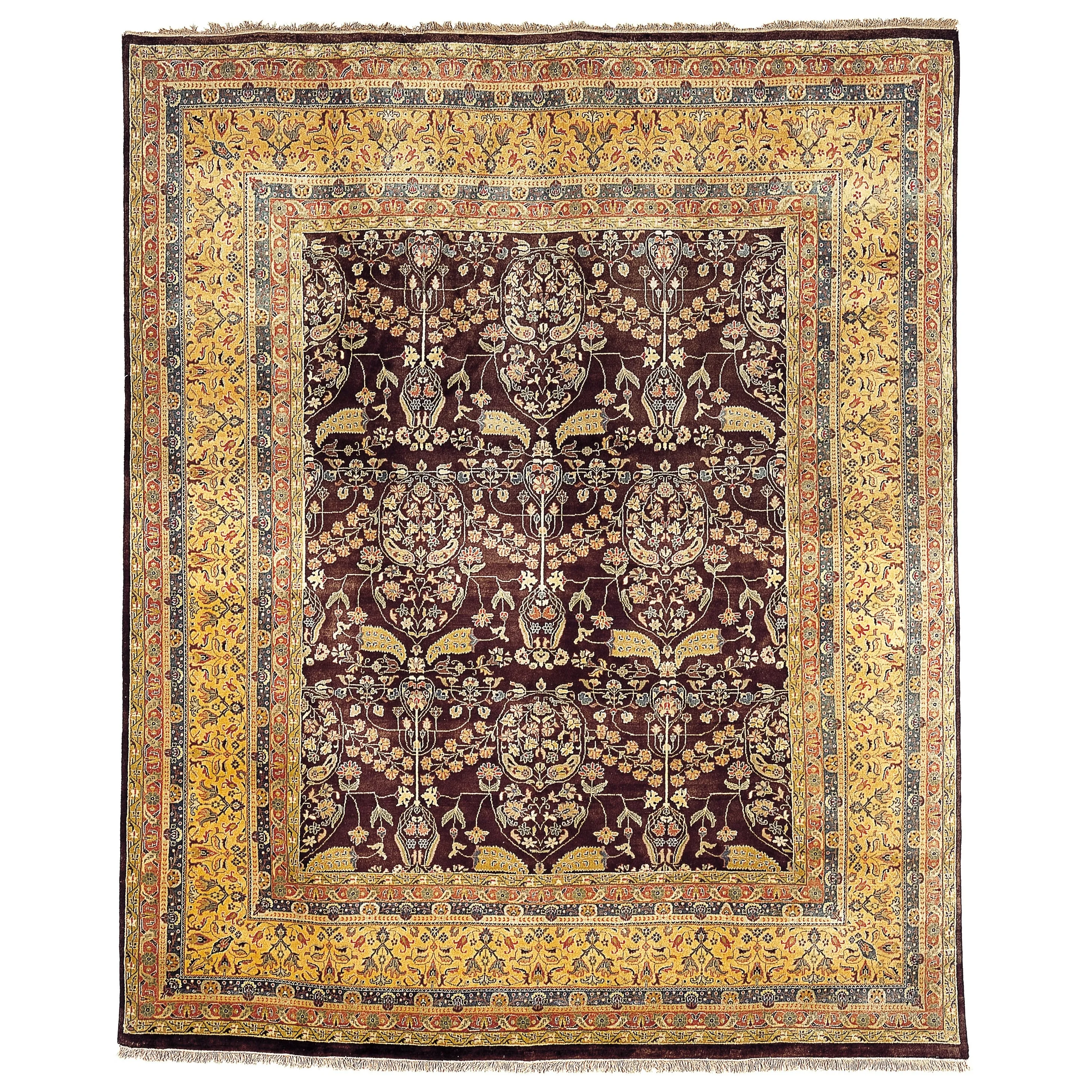 SAFAVIEH Couture Hand-knotted Ganges River Anneloes Traditional Oriental Wool