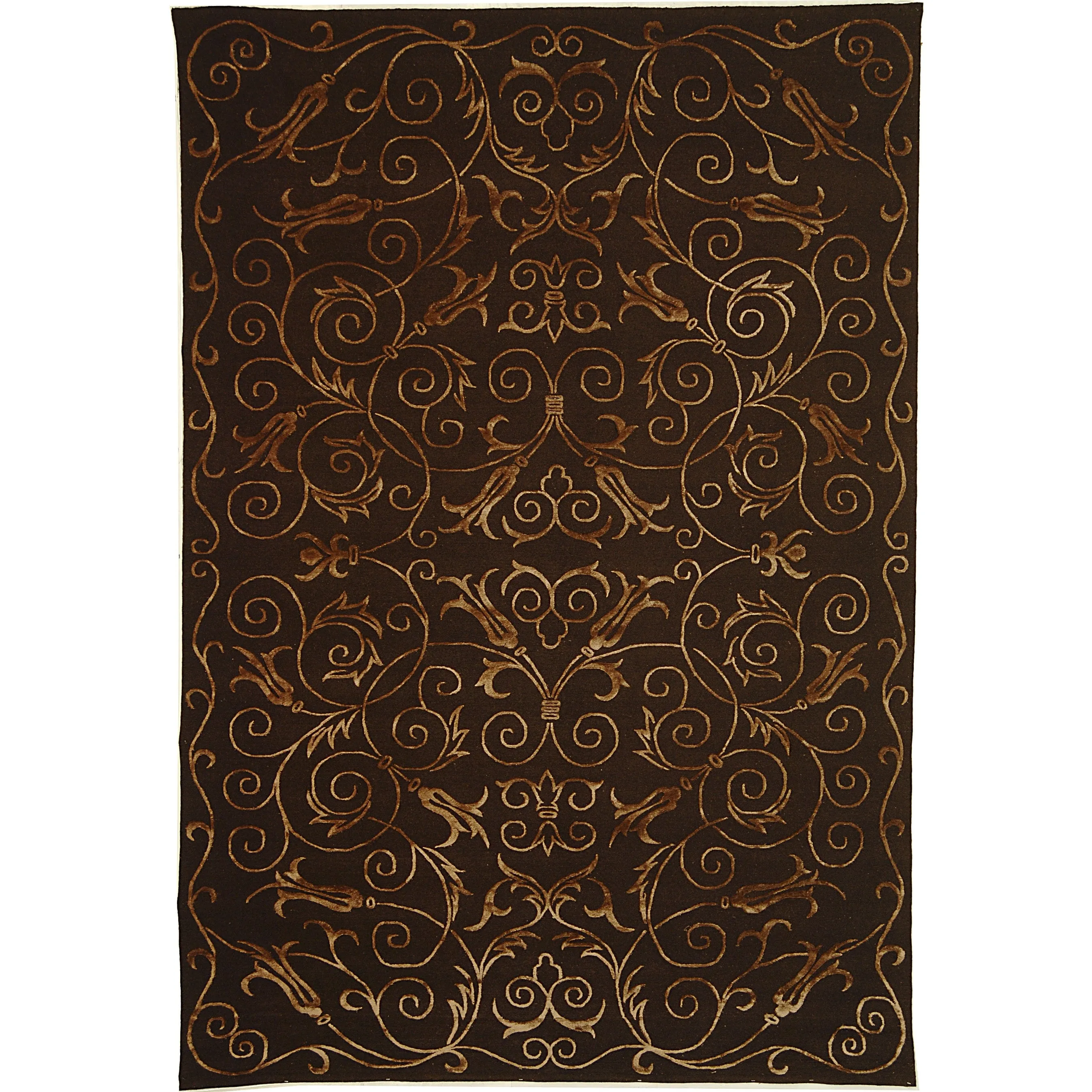 SAFAVIEH Couture Hand-knotted Tibetan Dalgiza Modern Wool Rug