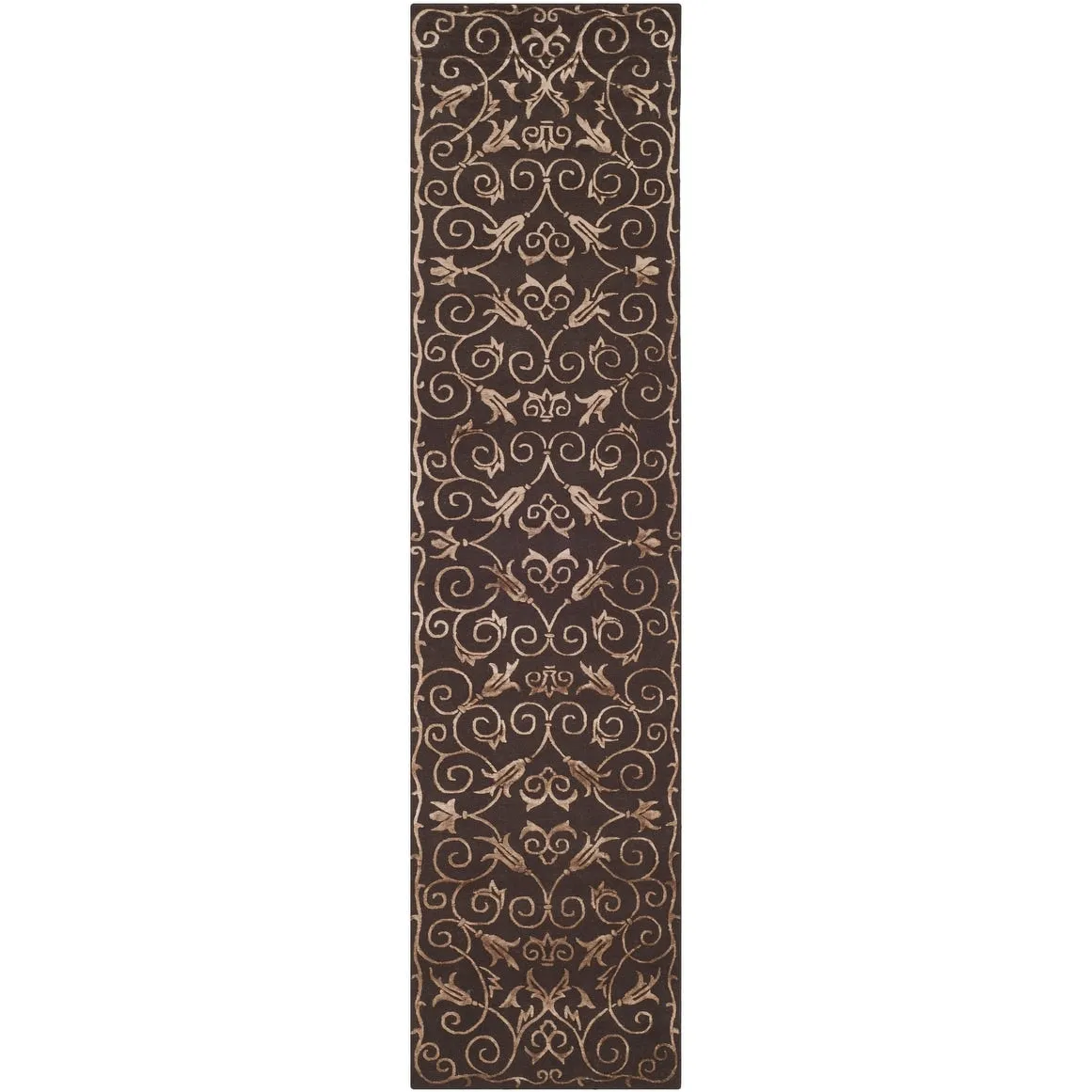 SAFAVIEH Couture Hand-knotted Tibetan Dalgiza Modern Wool Rug