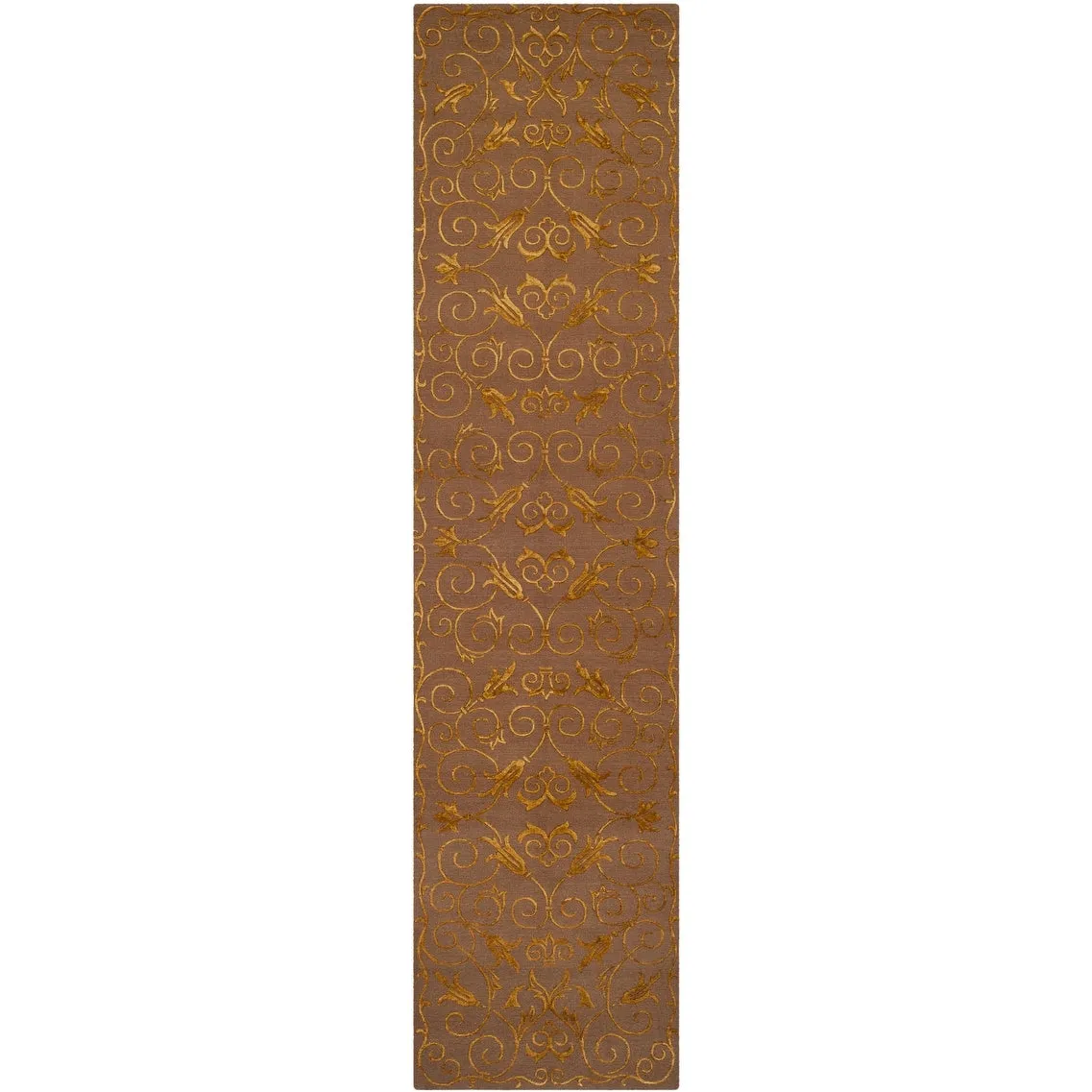 SAFAVIEH Couture Hand-knotted Tibetan Dalgiza Modern Wool Rug