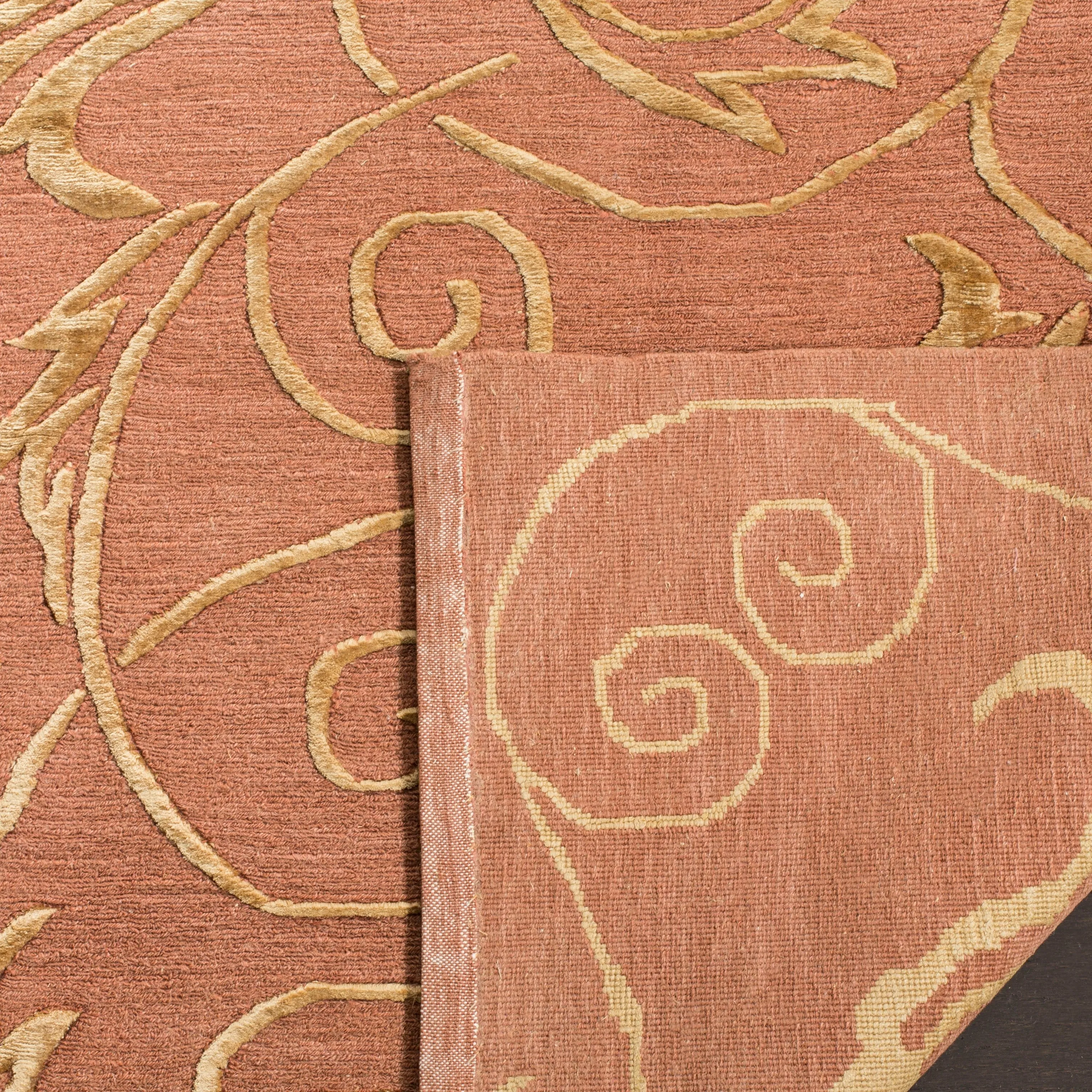 SAFAVIEH Couture Hand-knotted Tibetan Dalgiza Modern Wool Rug