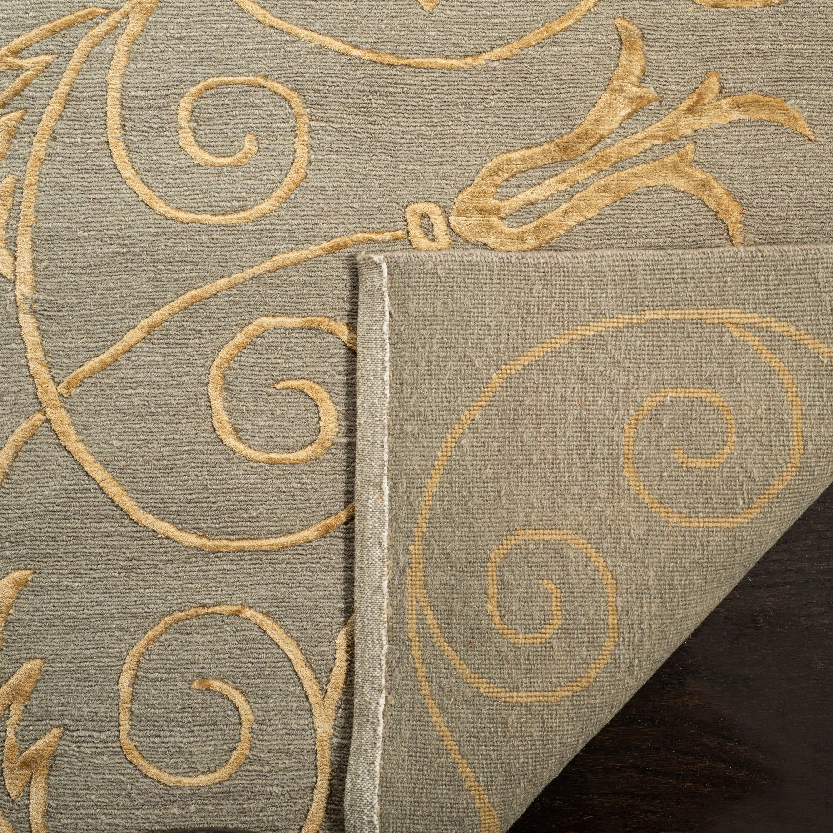 SAFAVIEH Couture Hand-knotted Tibetan Dalgiza Modern Wool Rug
