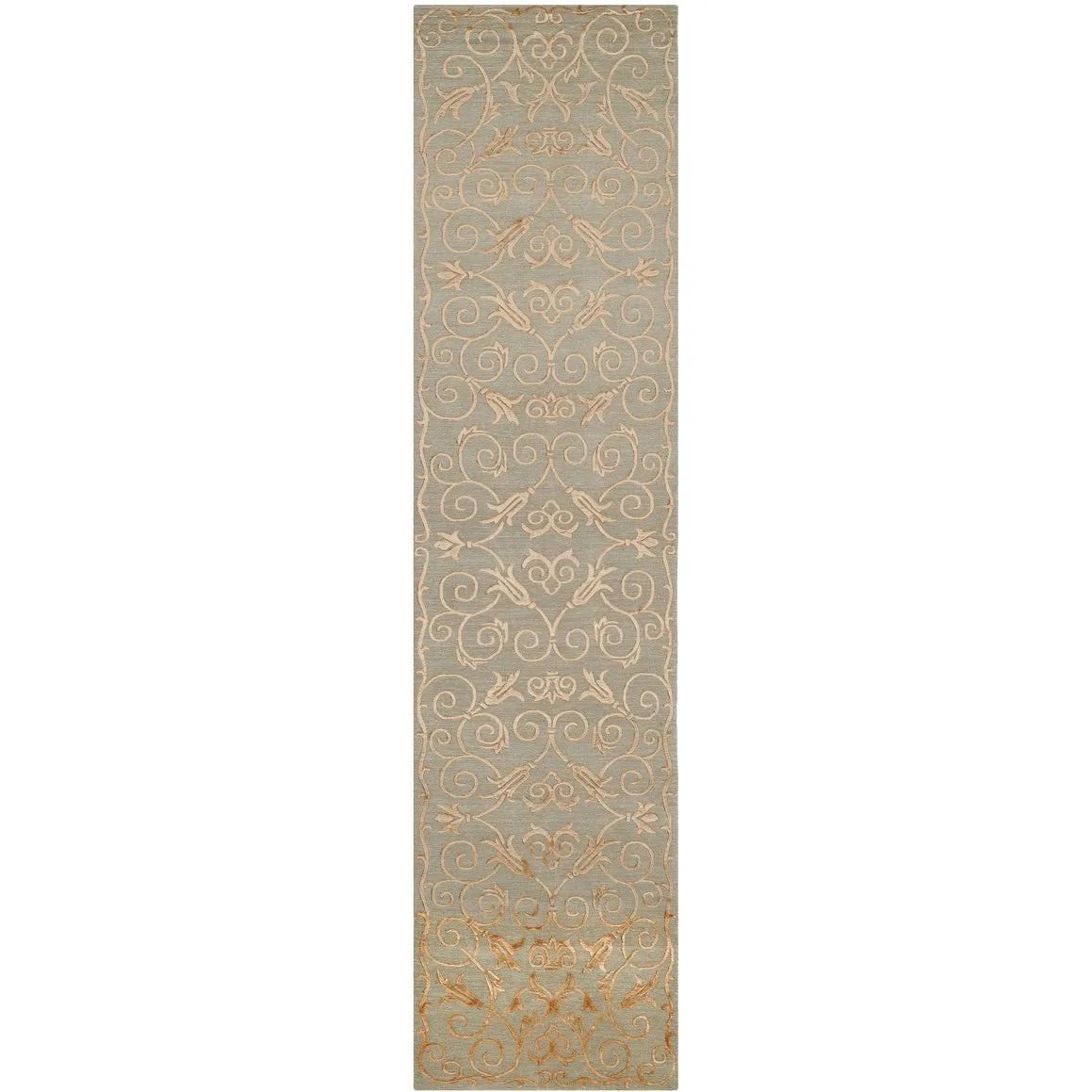 SAFAVIEH Couture Hand-knotted Tibetan Dalgiza Modern Wool Rug