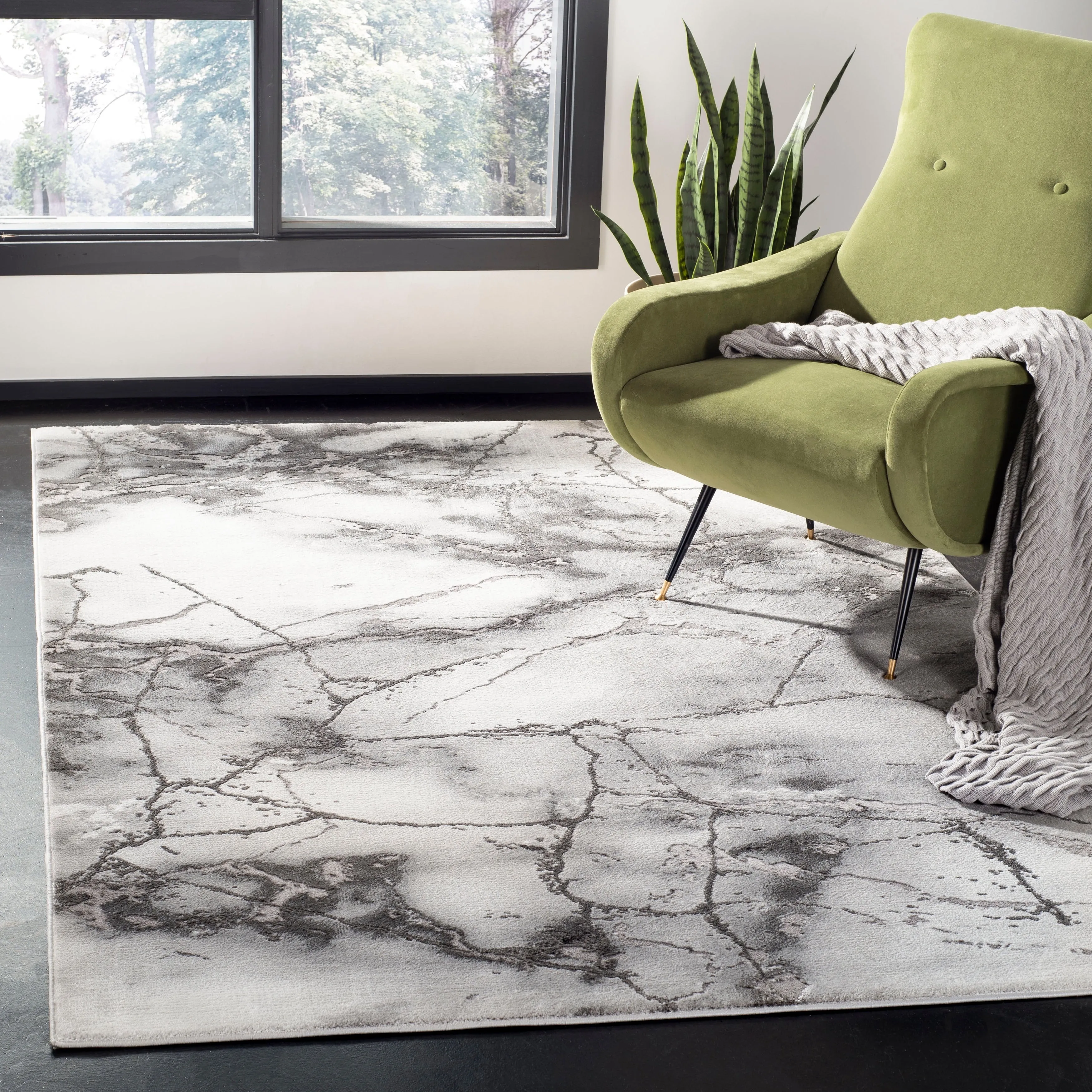 SAFAVIEH Craft Miyase Modern Abstract Rug