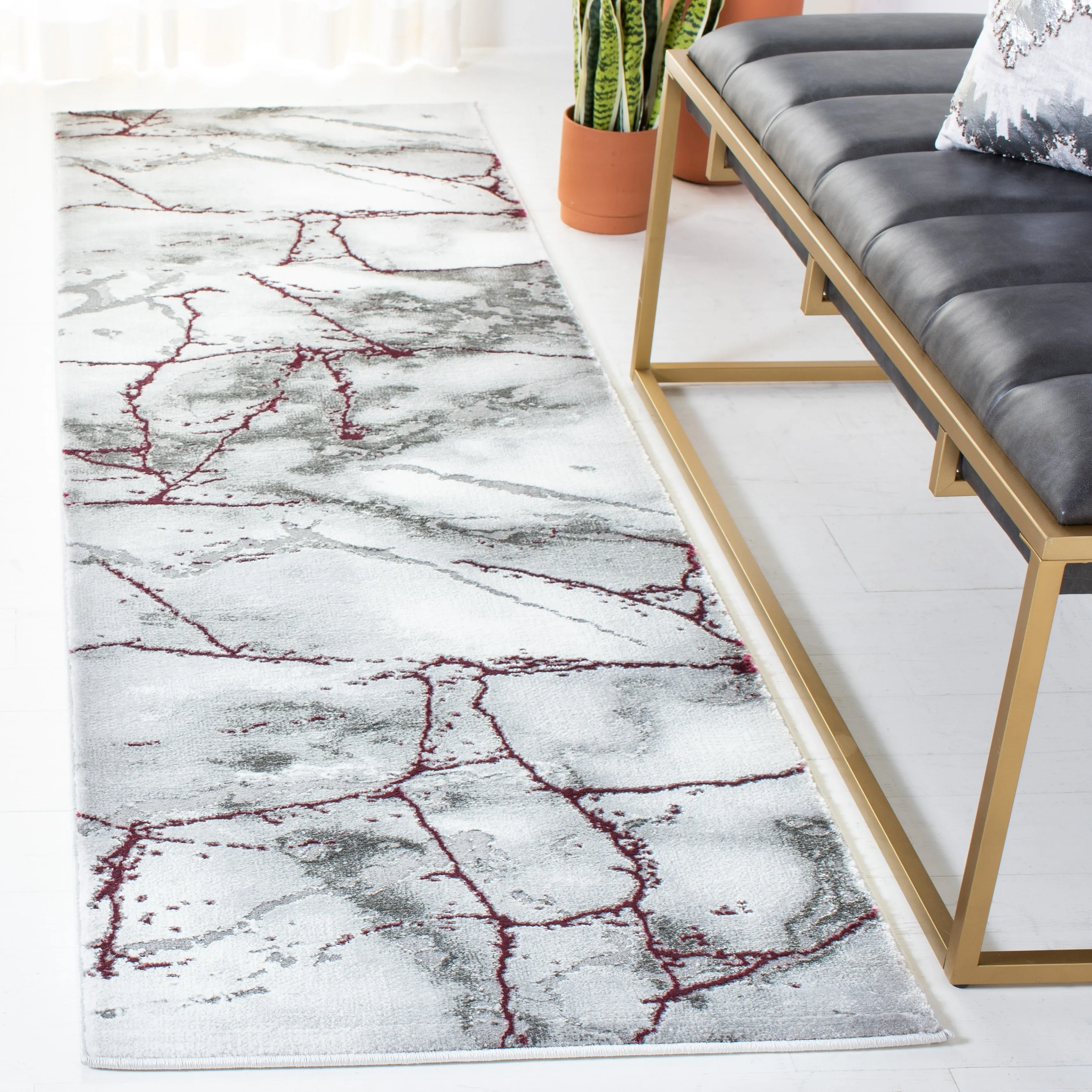 SAFAVIEH Craft Miyase Modern Abstract Rug