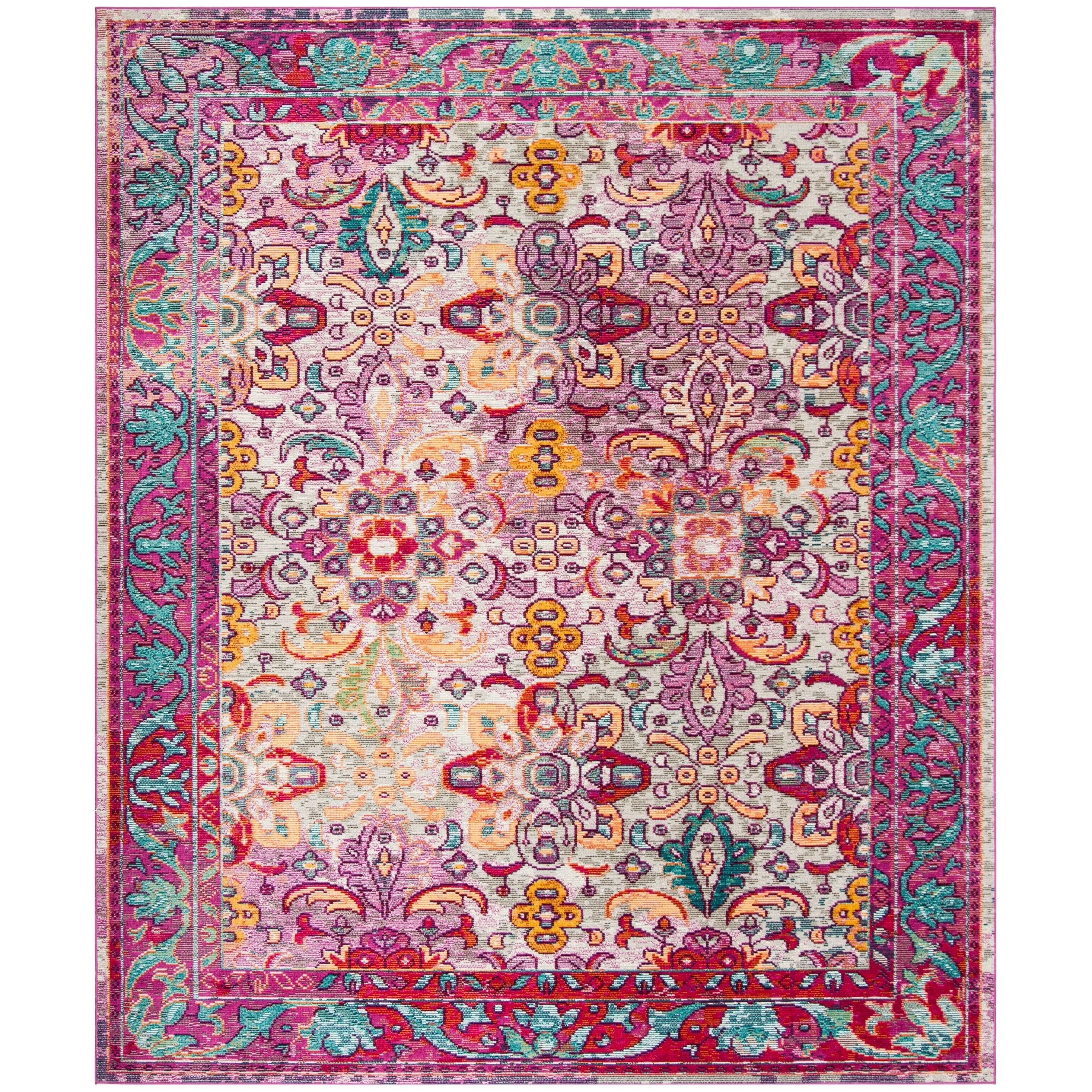 SAFAVIEH Crystal Waldtraud Vintage Boho Oriental Rug