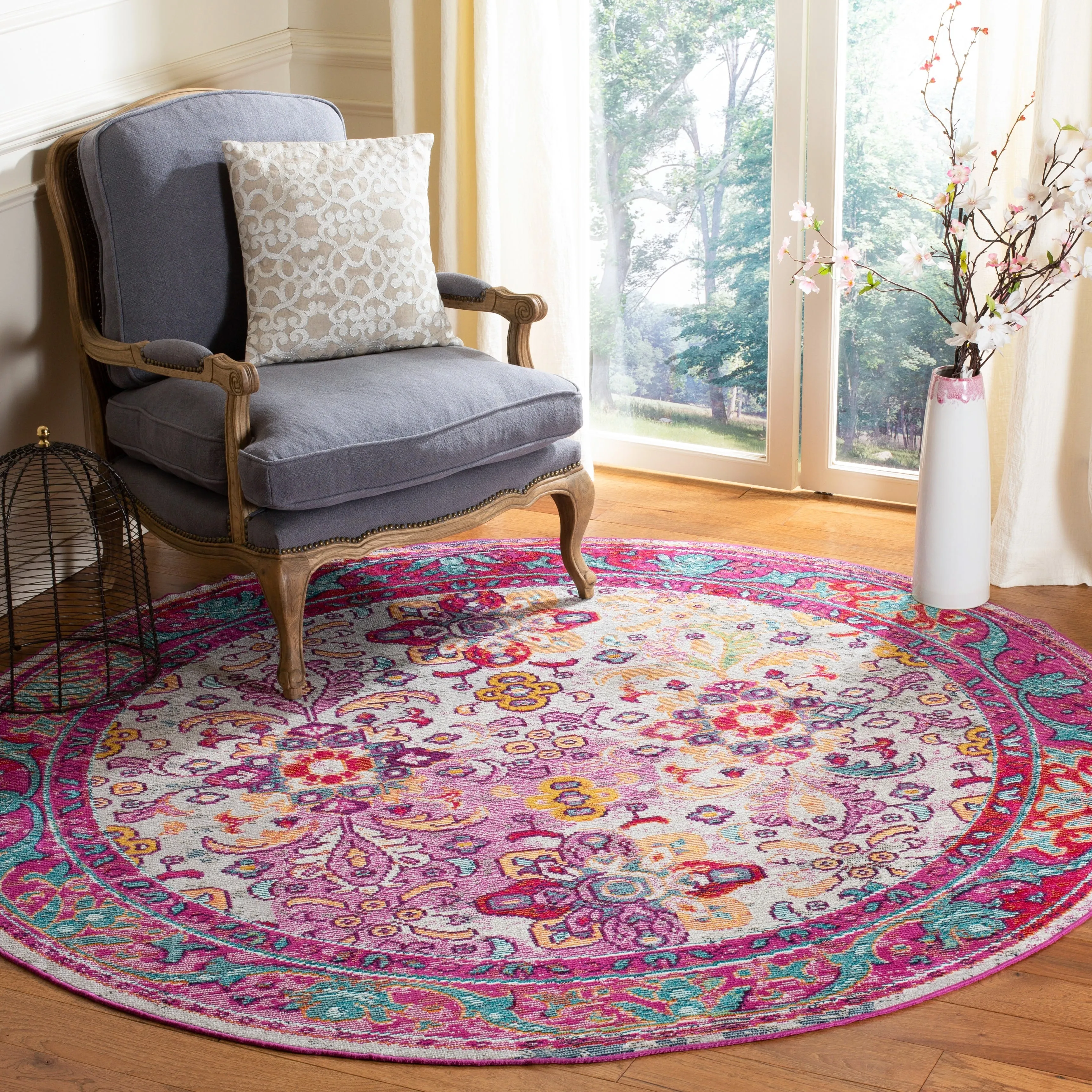 SAFAVIEH Crystal Waldtraud Vintage Boho Oriental Rug