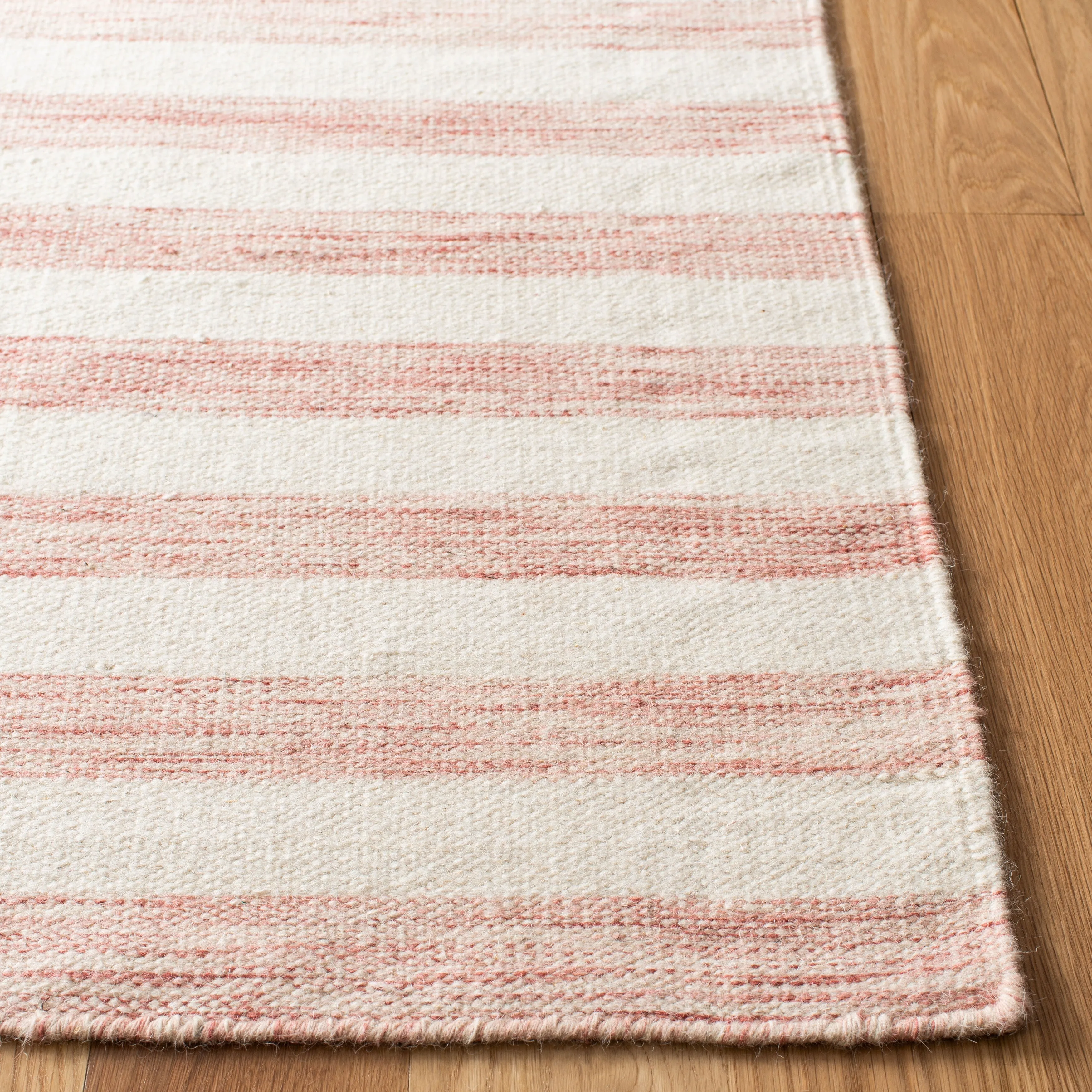 SAFAVIEH Dhurries Aiva Hand-knotted Stripe Area Rug