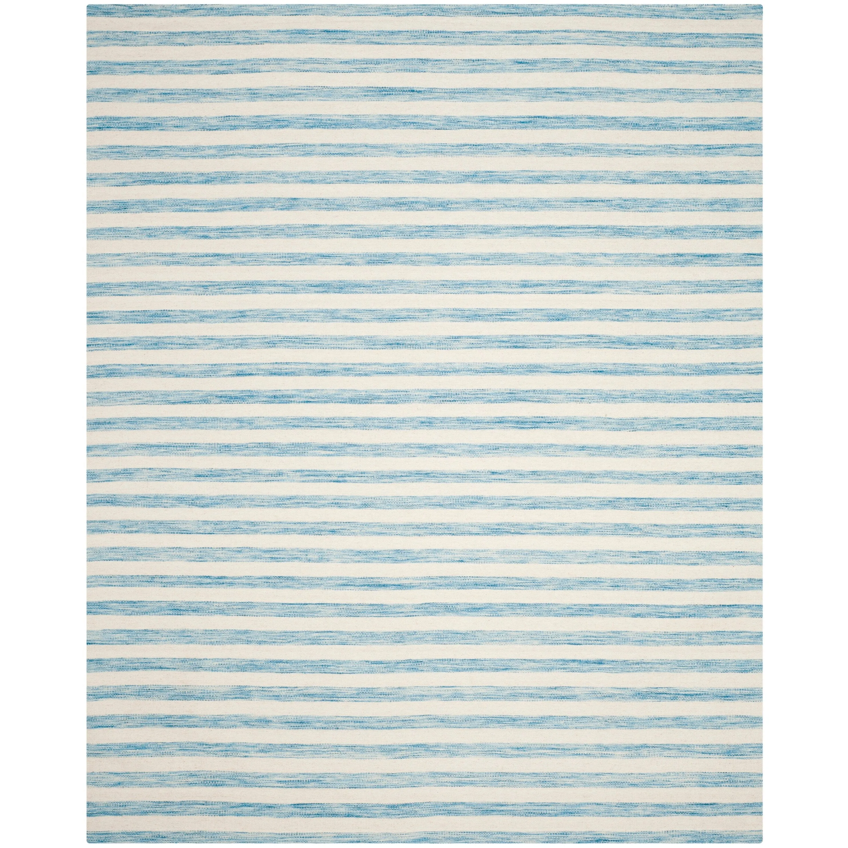 SAFAVIEH Dhurries Aiva Hand-knotted Stripe Area Rug