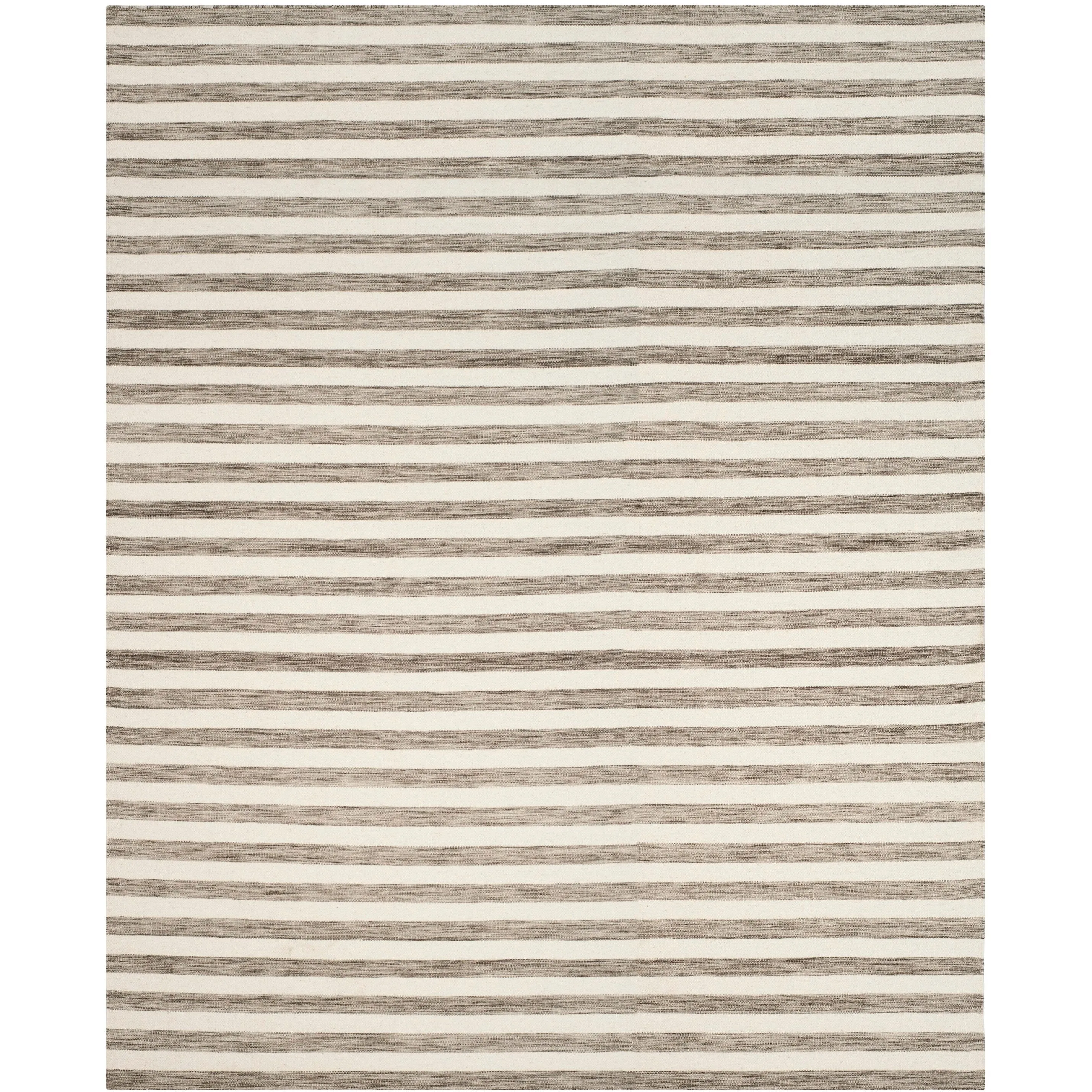 SAFAVIEH Dhurries Aiva Hand-knotted Stripe Area Rug