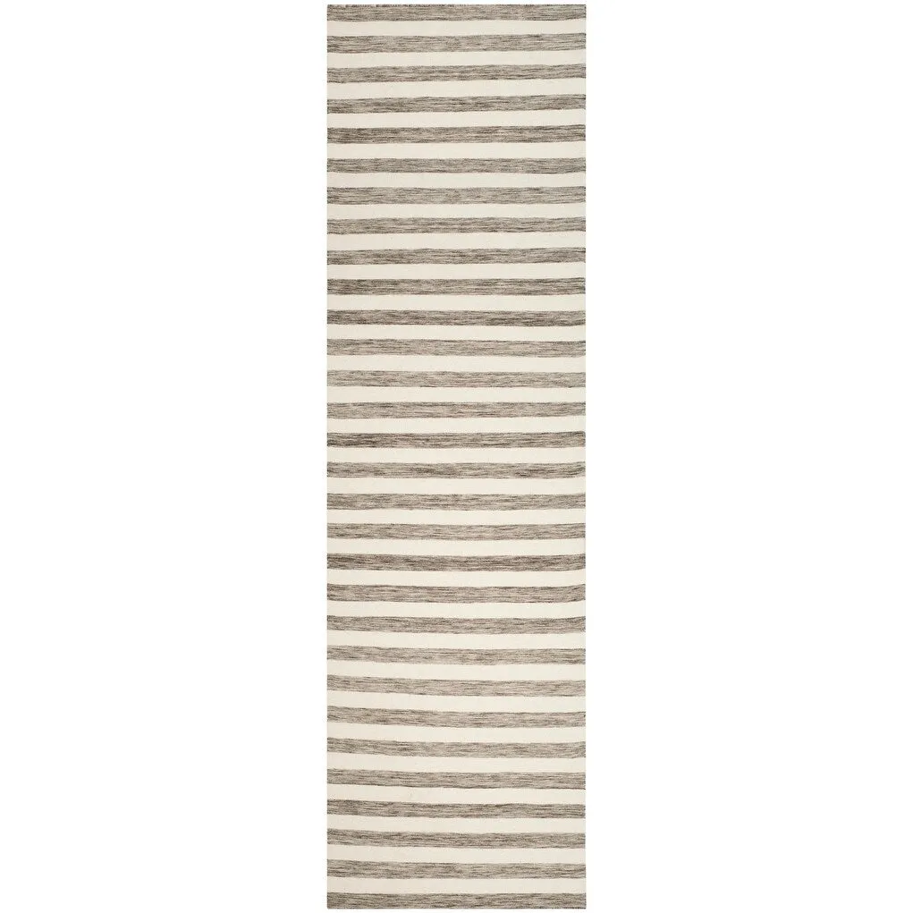 SAFAVIEH Dhurries Aiva Hand-knotted Stripe Area Rug