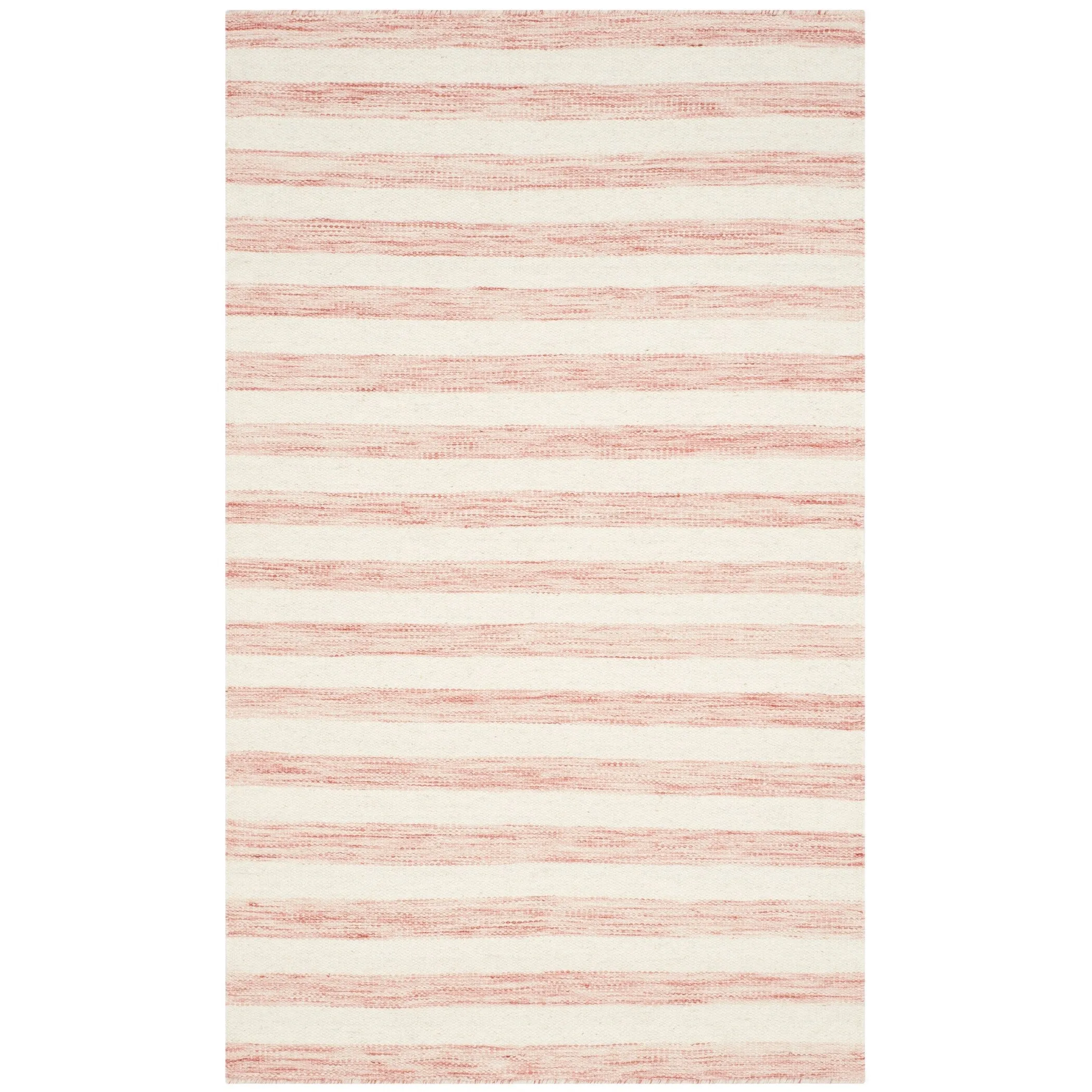 SAFAVIEH Dhurries Aiva Hand-knotted Stripe Area Rug