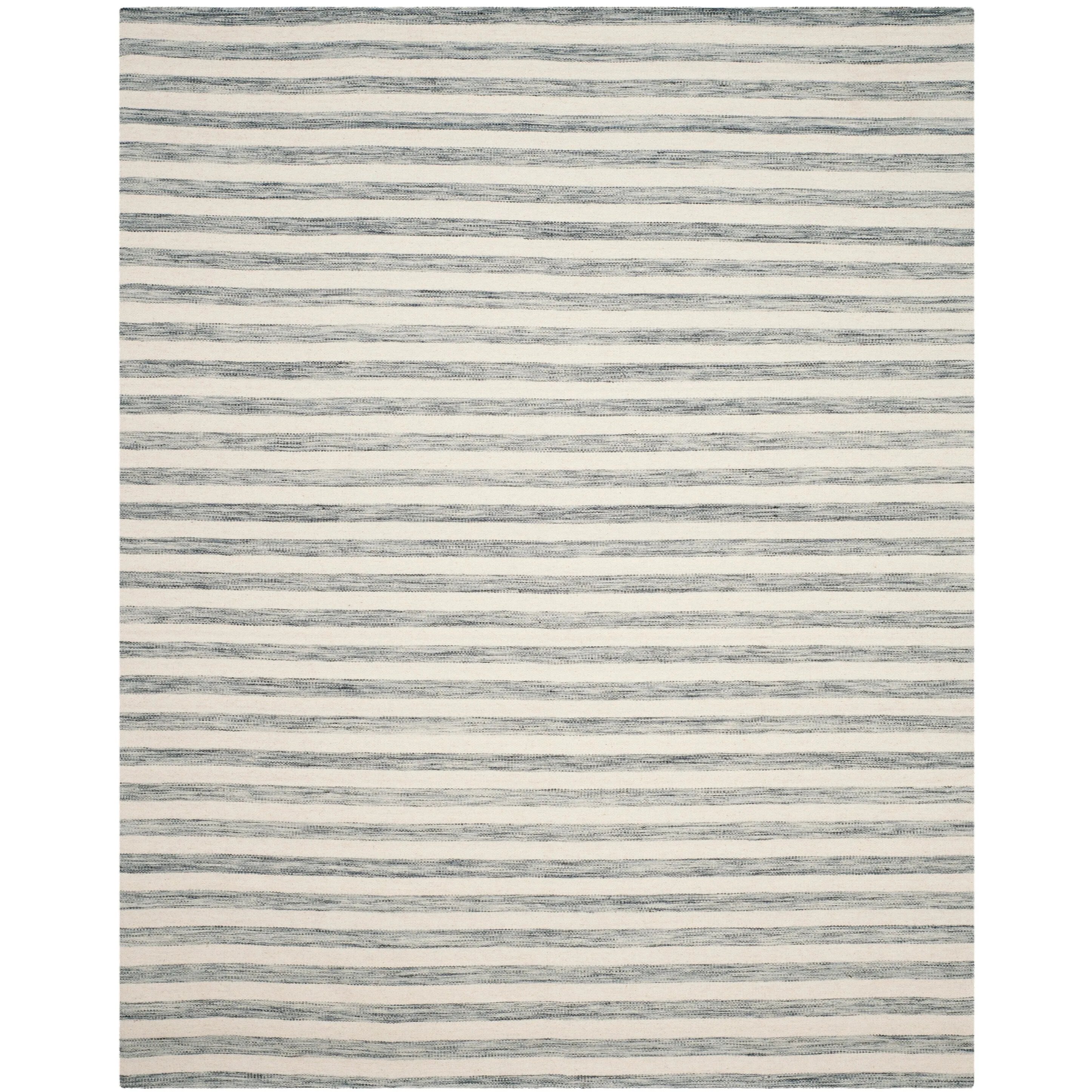 SAFAVIEH Dhurries Aiva Hand-knotted Stripe Area Rug