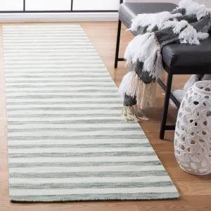 SAFAVIEH Dhurries Aiva Hand-knotted Stripe Area Rug