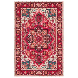 SAFAVIEH Easy Care Machine Washable Ivanica Oriental Rug