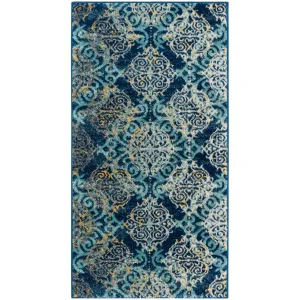 SAFAVIEH Evoke Deschka Vintage Boho Medallion Rug