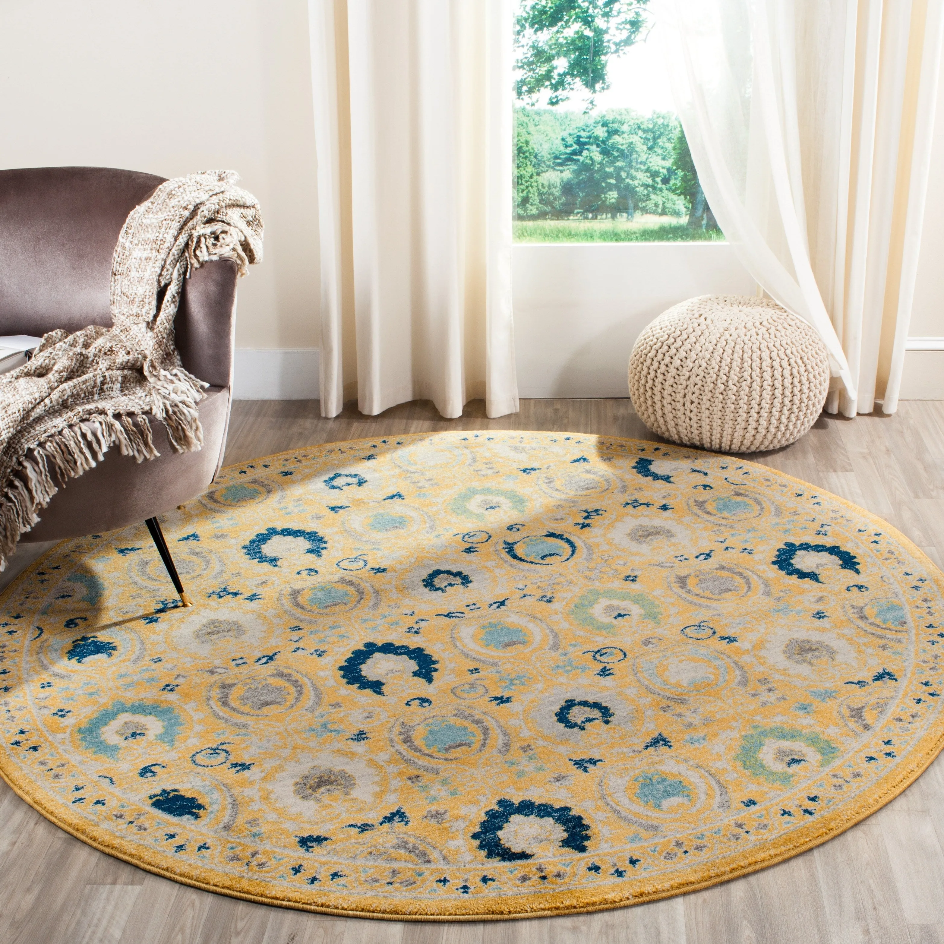 SAFAVIEH Evoke Lizan Distressed Vintage Boho Rug