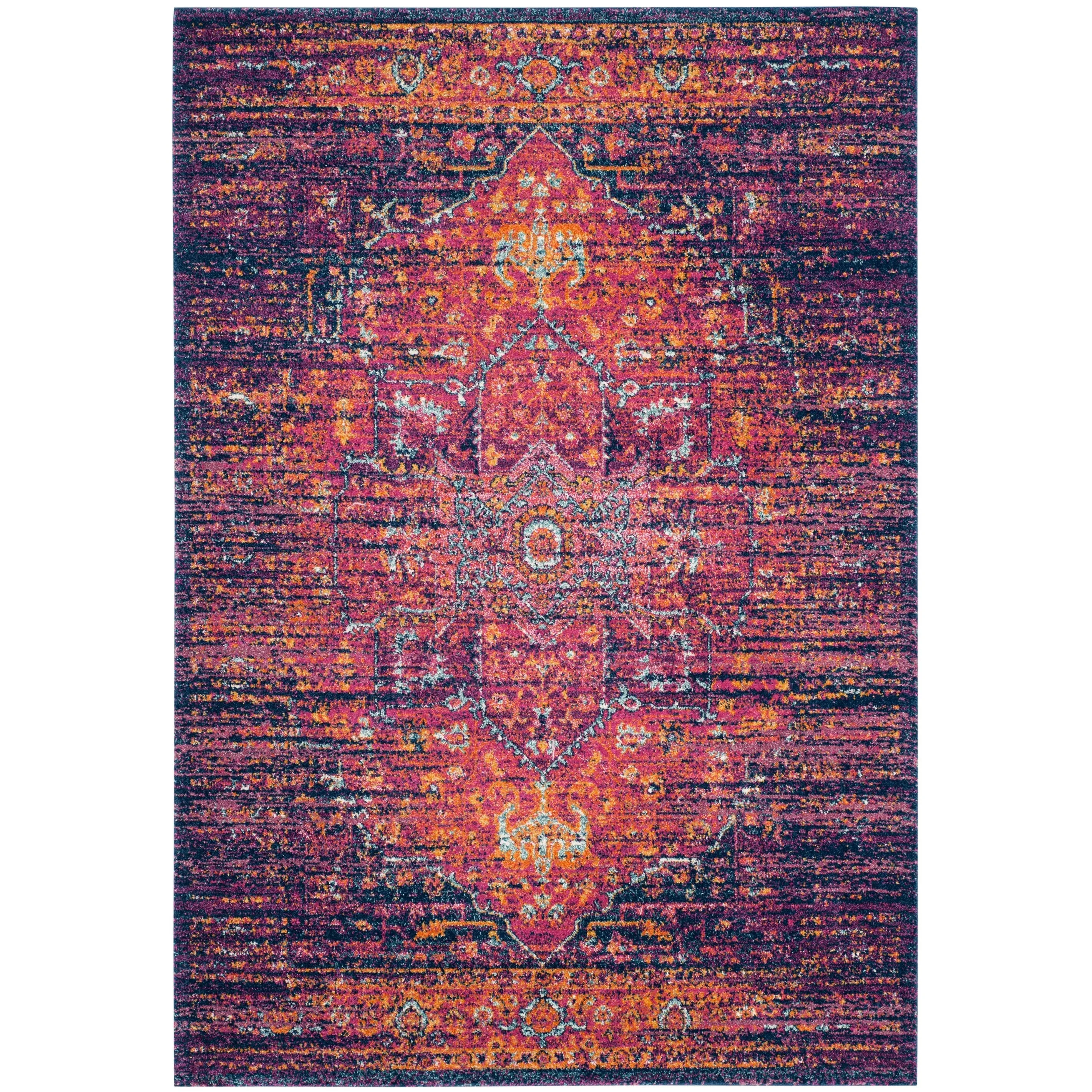 SAFAVIEH Evoke Spasenka Vintage Boho Medallion Rug