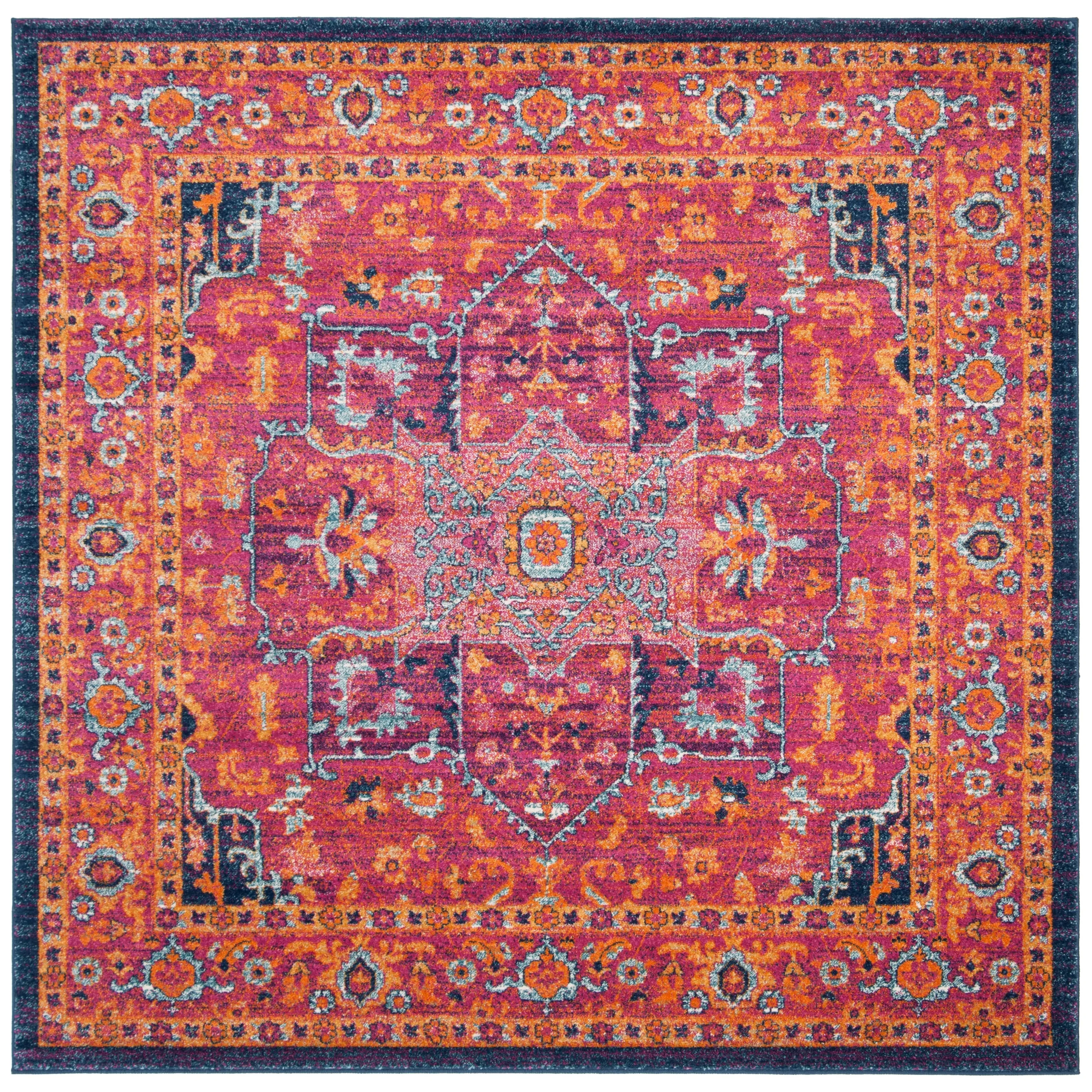 SAFAVIEH Evoke Spasenka Vintage Boho Medallion Rug