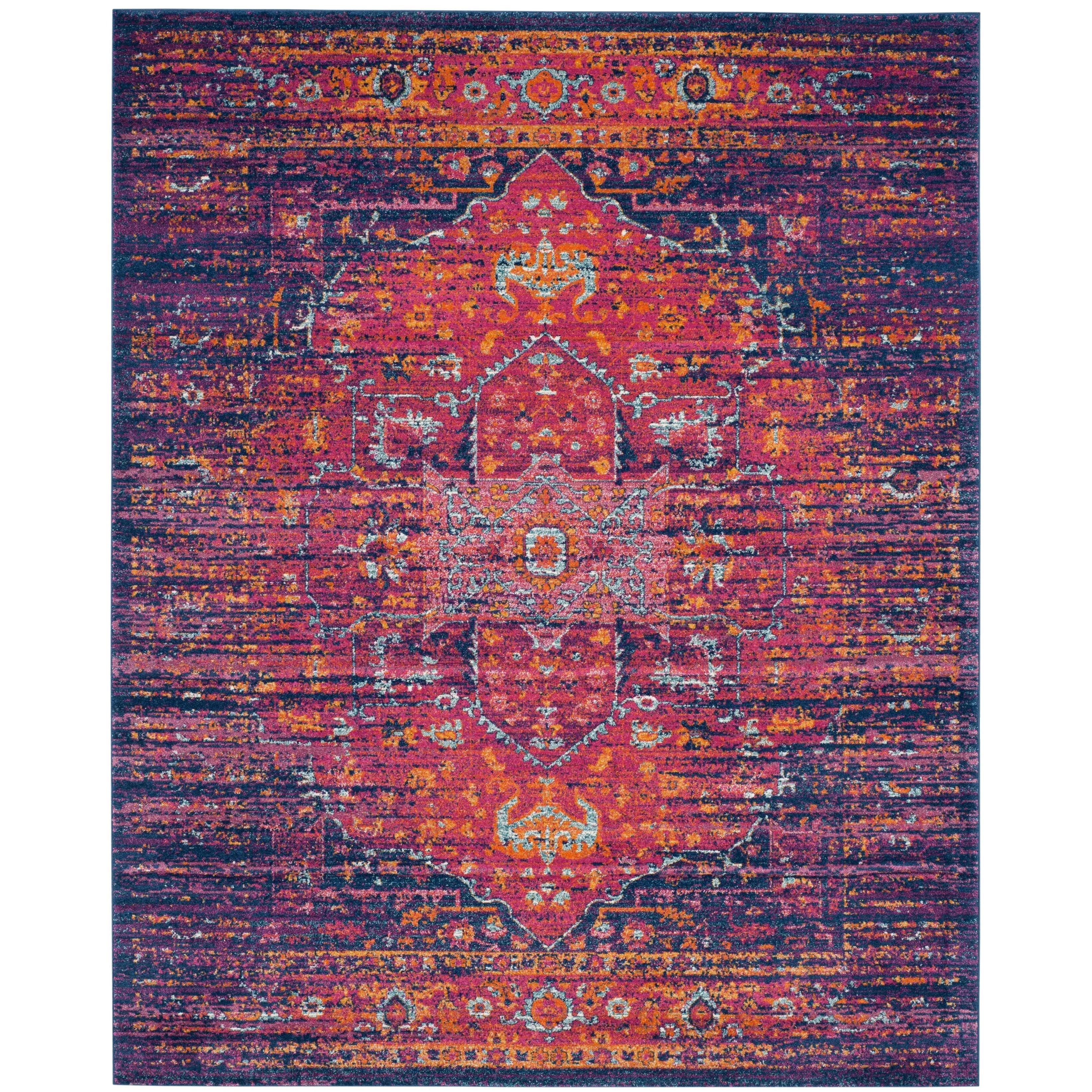 SAFAVIEH Evoke Spasenka Vintage Boho Medallion Rug