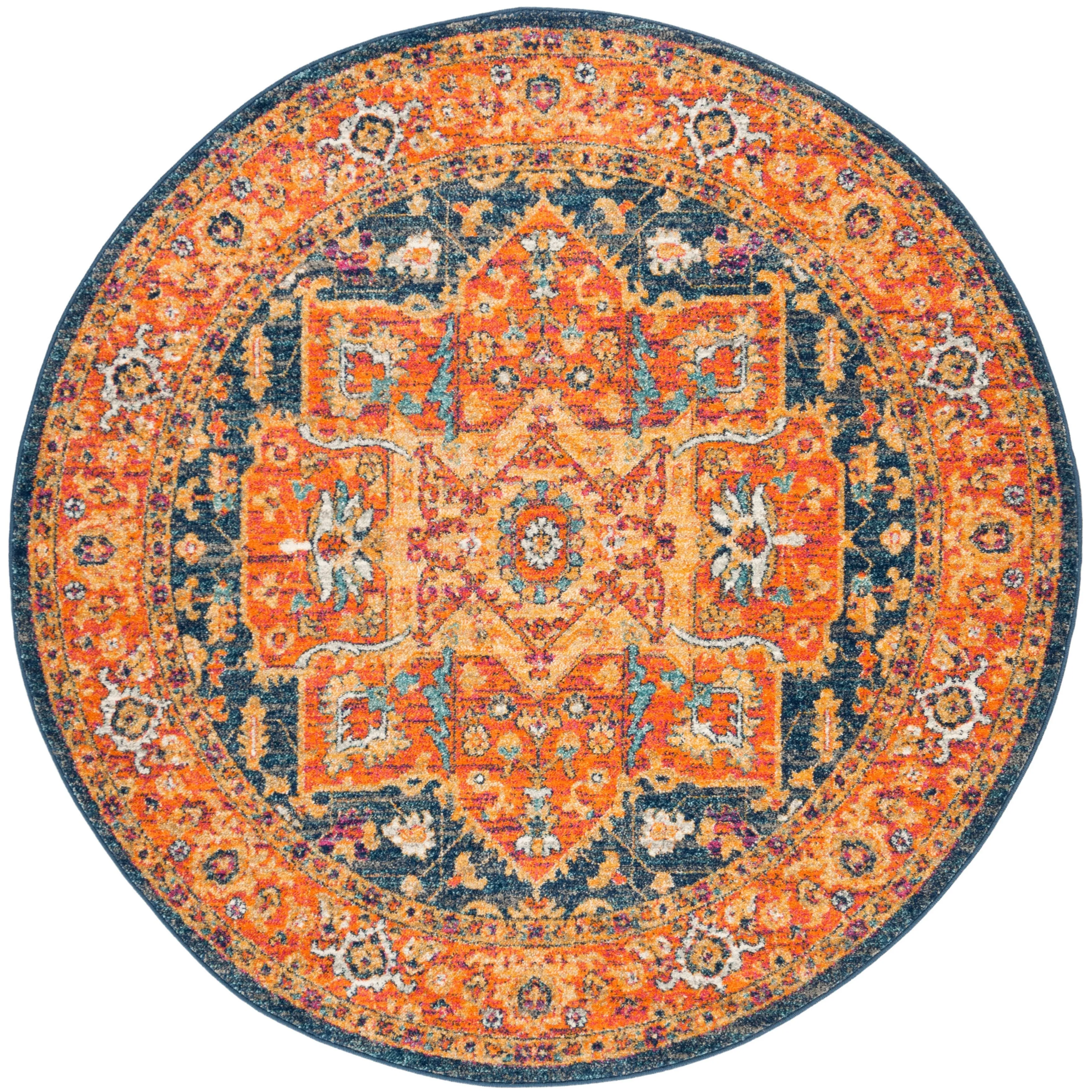 SAFAVIEH Evoke Spasenka Vintage Boho Medallion Rug