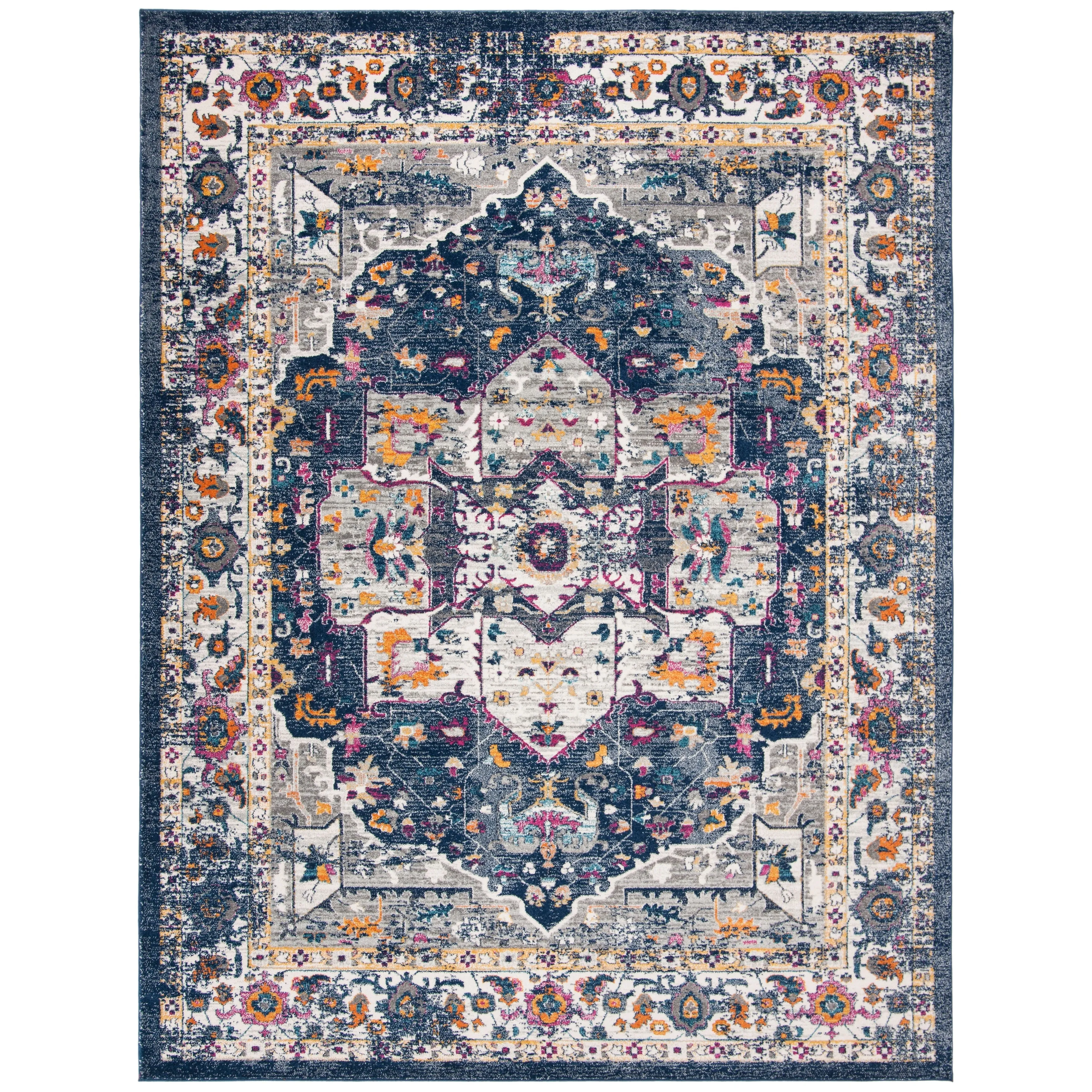 SAFAVIEH Evoke Spasenka Vintage Boho Medallion Rug
