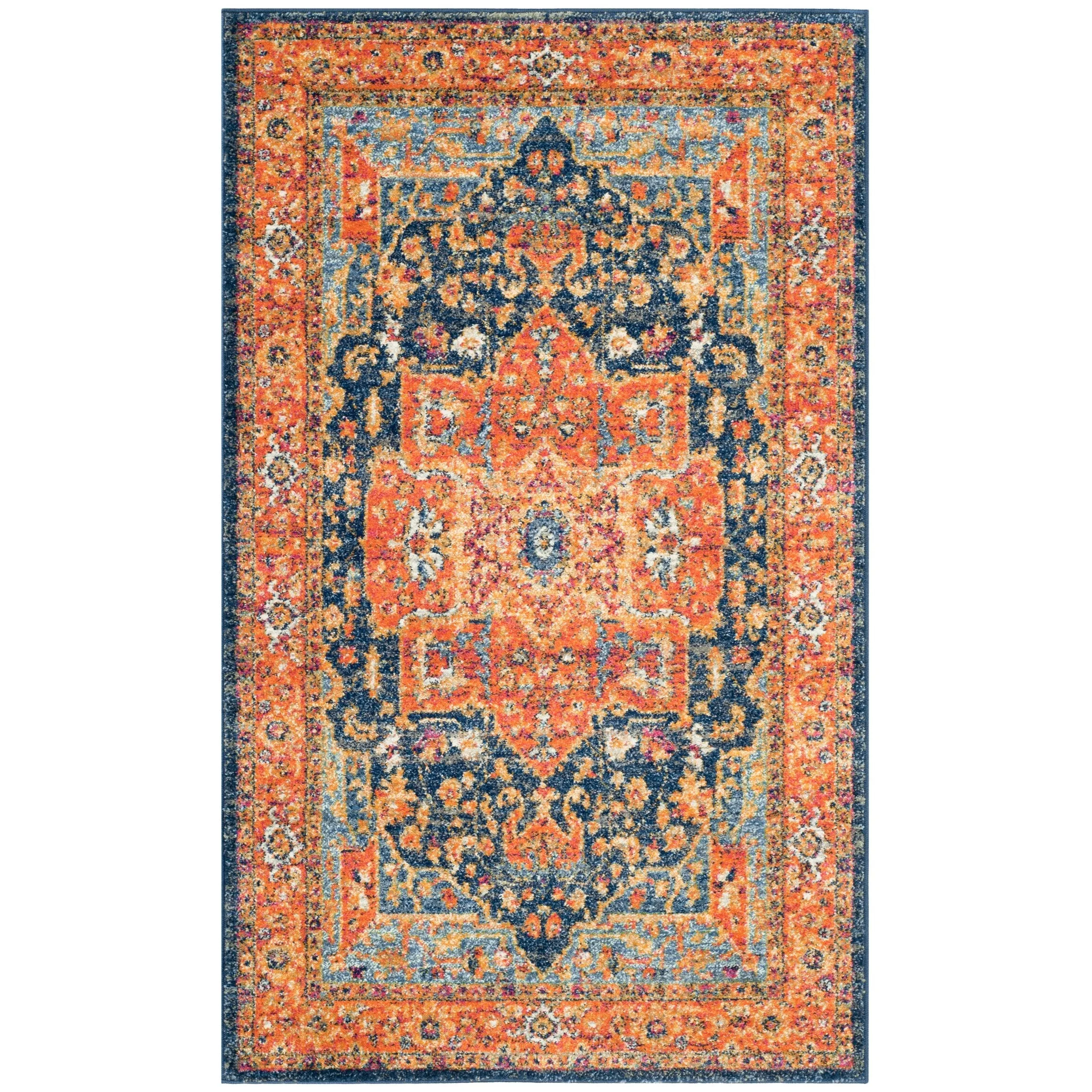 SAFAVIEH Evoke Spasenka Vintage Boho Medallion Rug