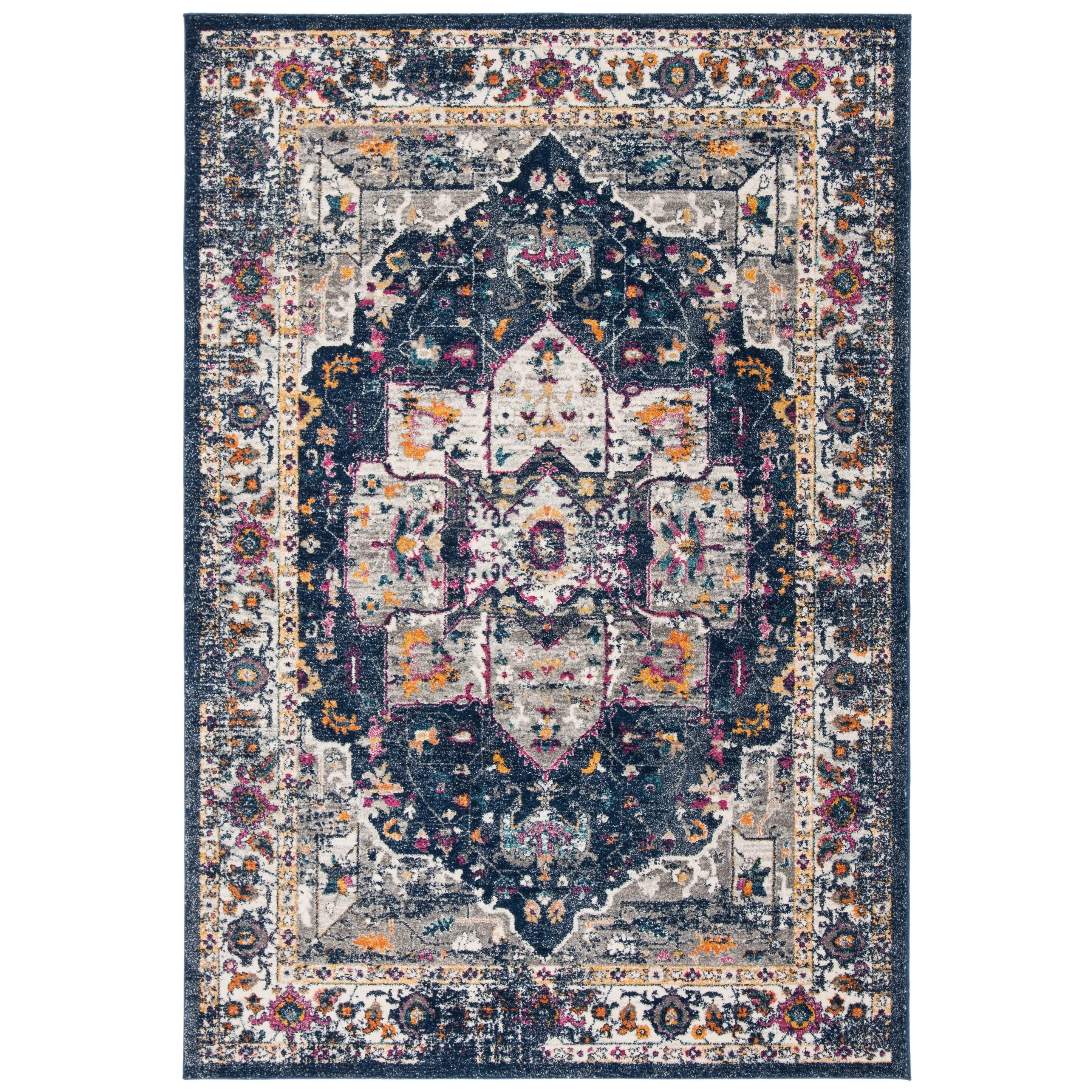 SAFAVIEH Evoke Spasenka Vintage Boho Medallion Rug