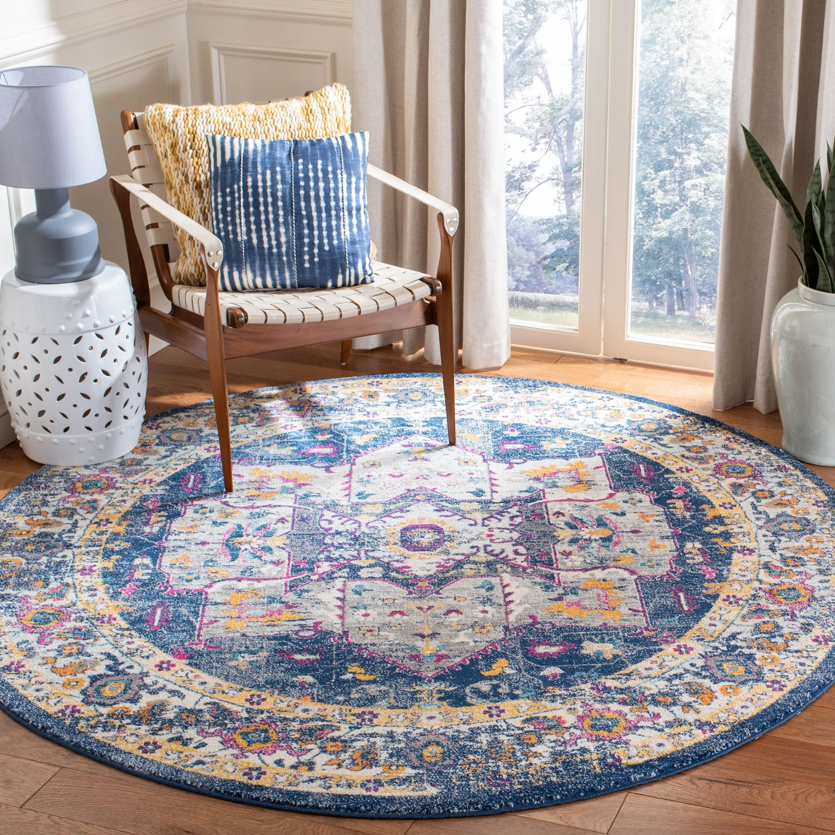 SAFAVIEH Evoke Spasenka Vintage Boho Medallion Rug