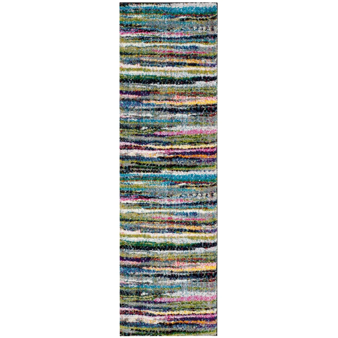SAFAVIEH Fiesta Shag Dafina Stripe Rug