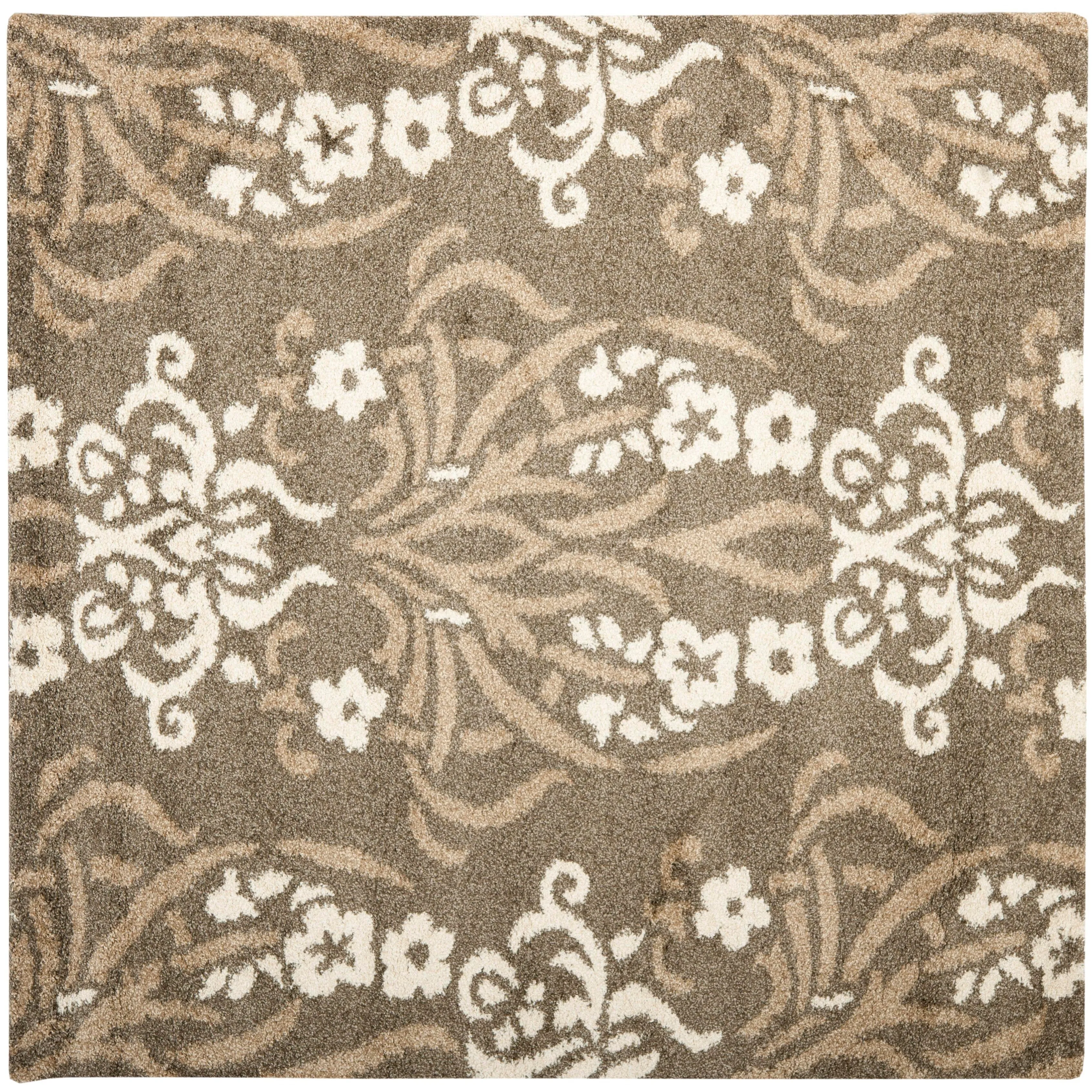 SAFAVIEH Florida Shag Niloufar Damask 1.2-inch Thick Rug