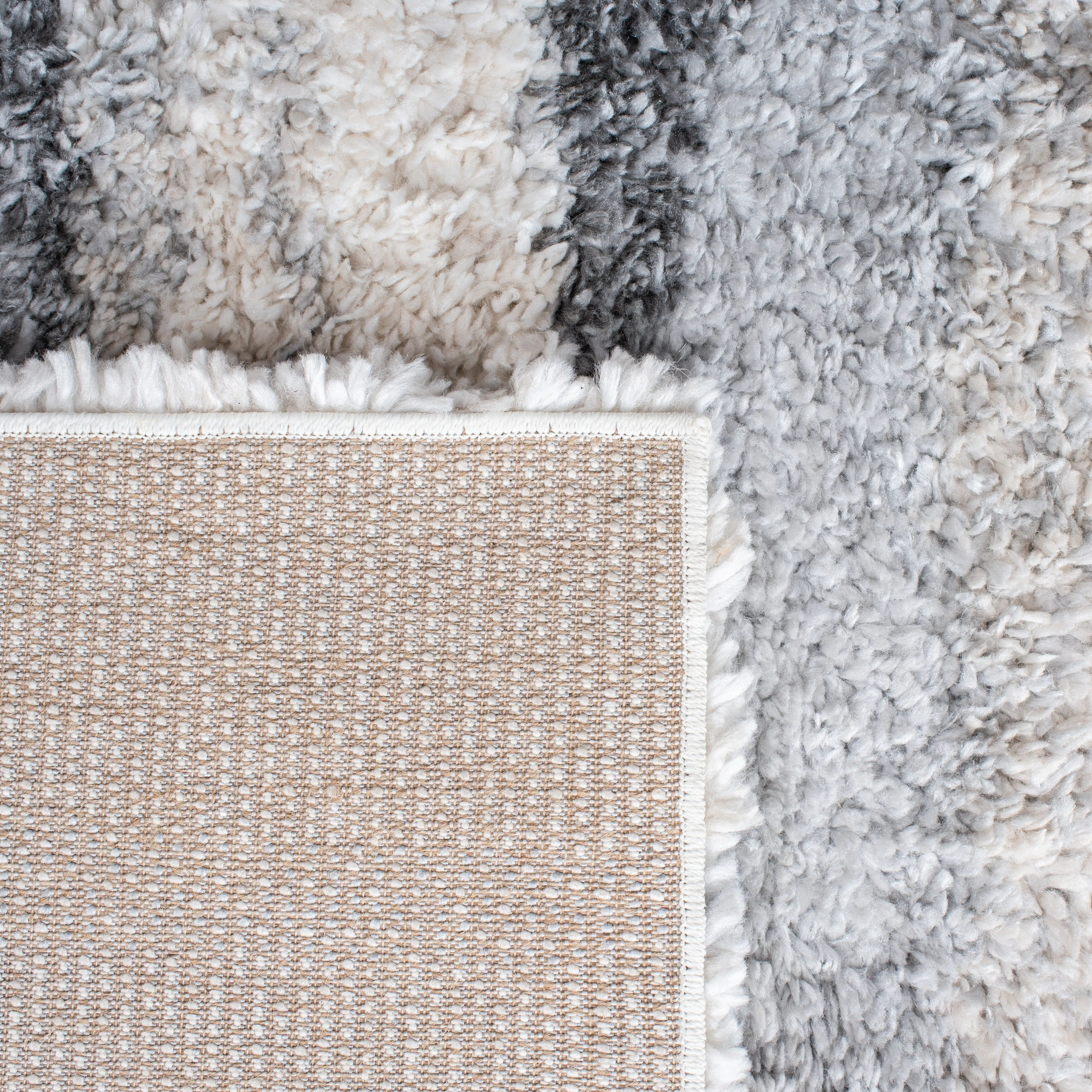 SAFAVIEH Fontana Shag Radha Modern Abstract 2-inch Thick Rug