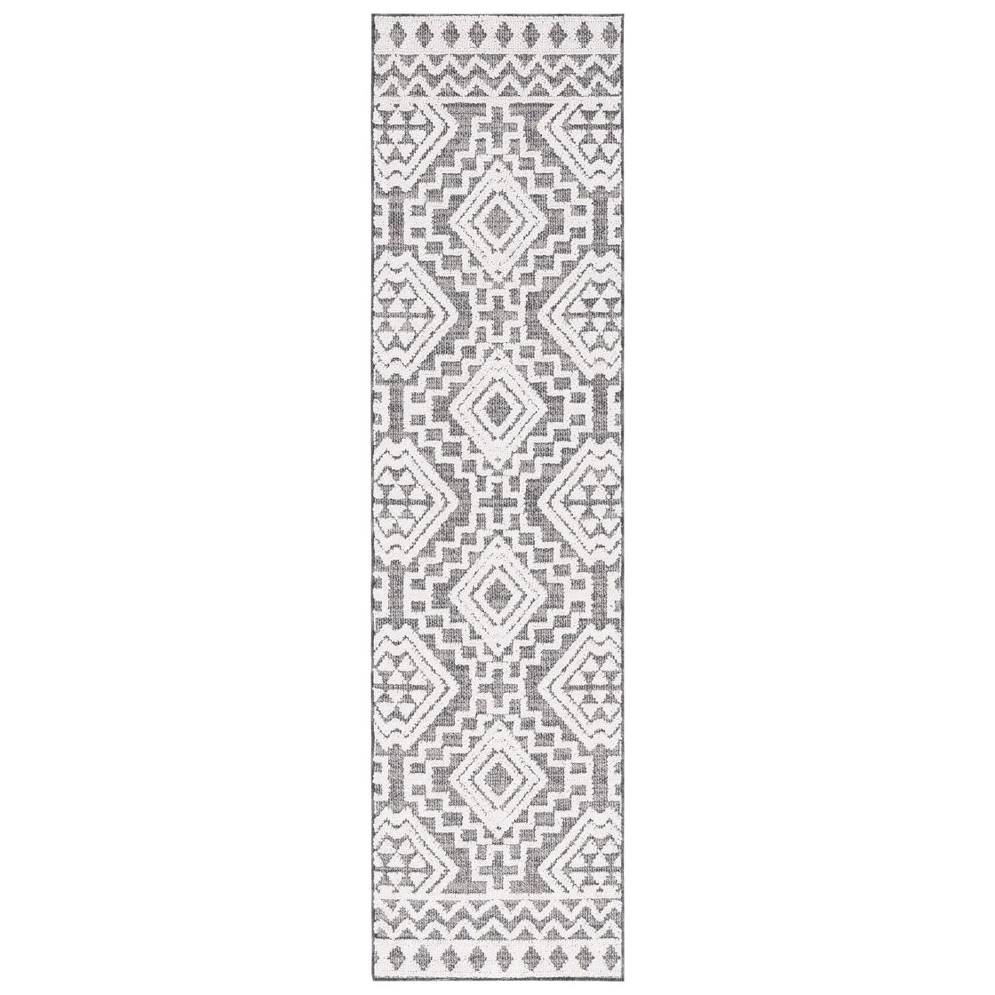 SAFAVIEH Global Janosne Geometric Indoor/ Outdoor Waterproof Patio Backyard