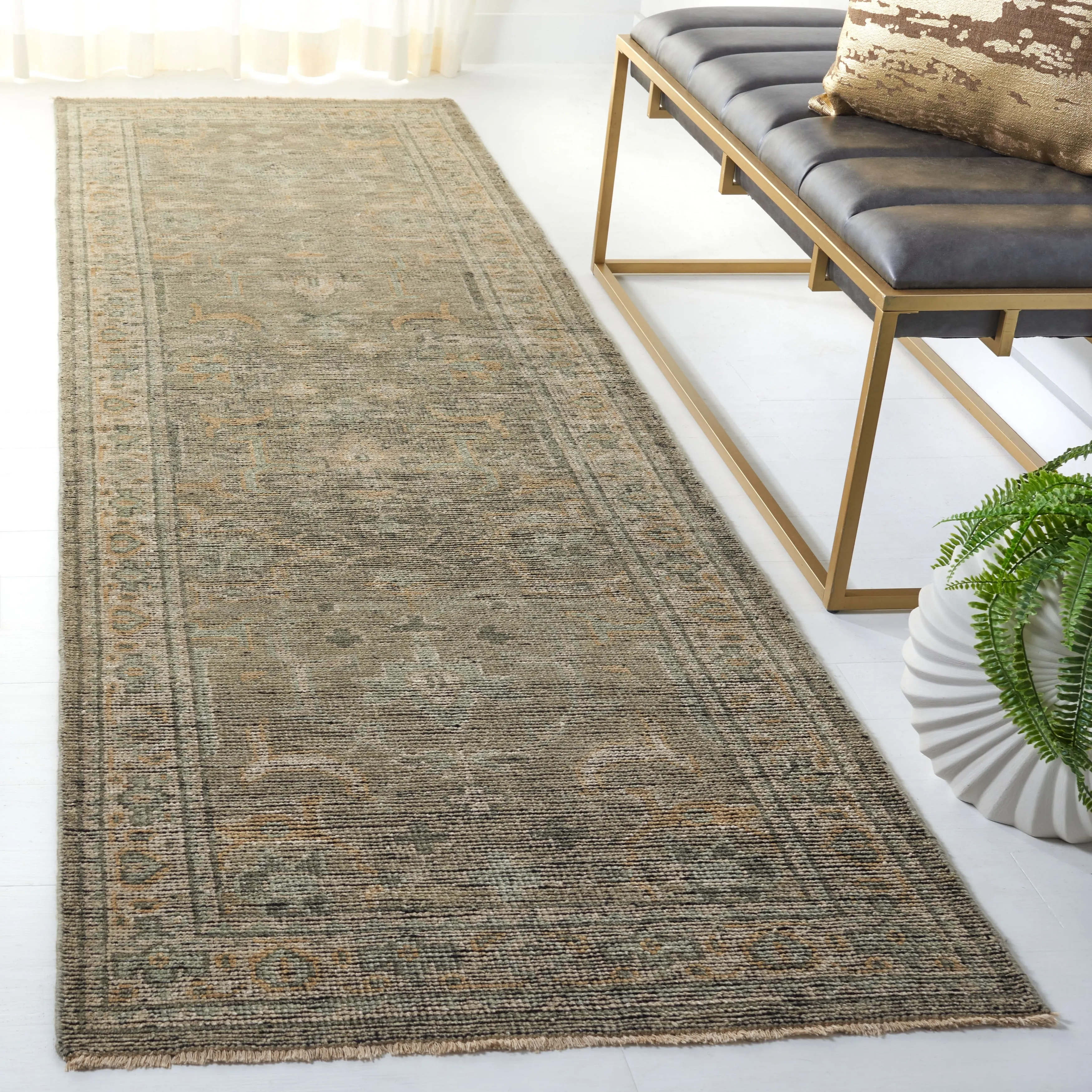 SAFAVIEH Hand-knotted Izmir Buket Oriental Wool Area Rug
