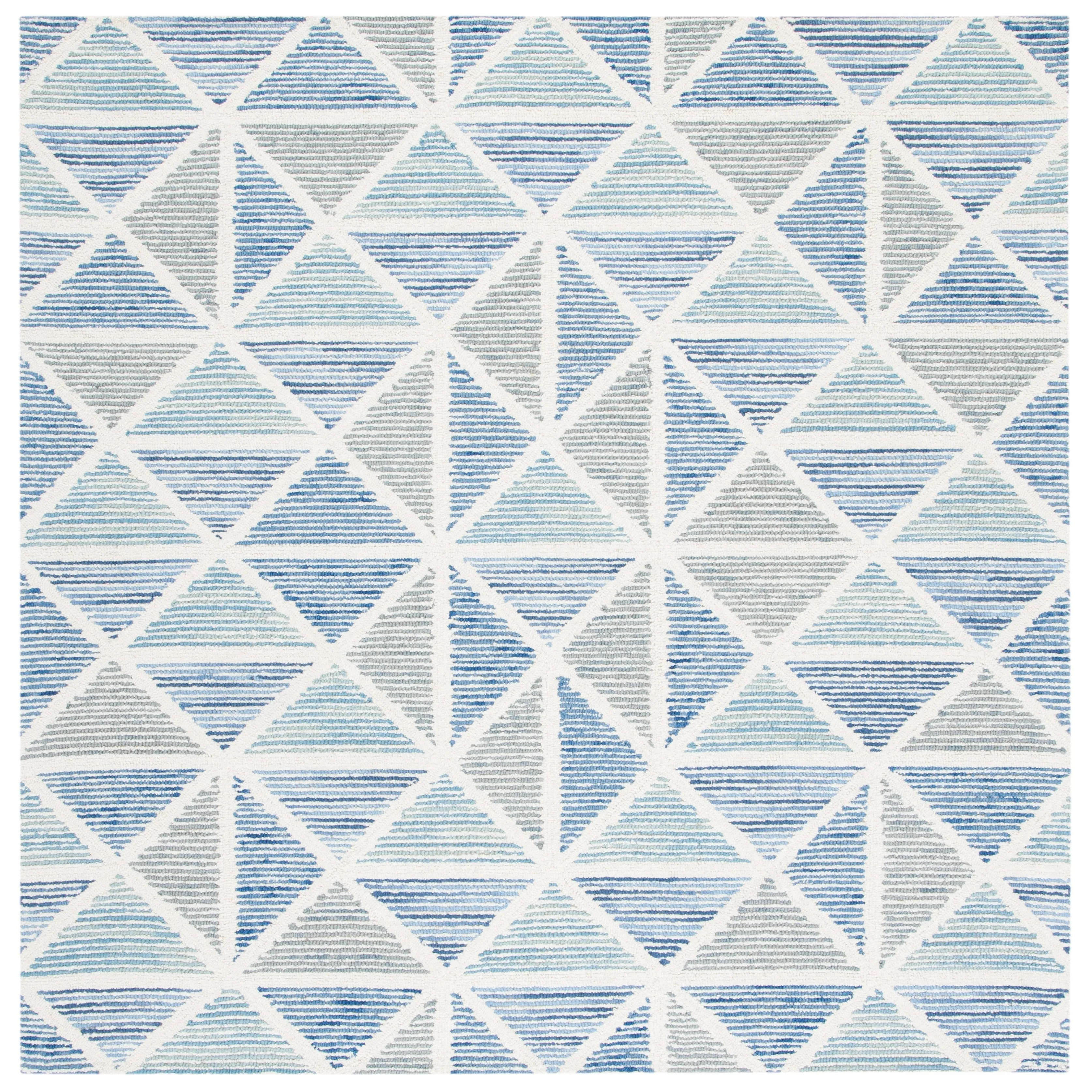 SAFAVIEH Handmade Abstract Bedrije Modern Wool Rug