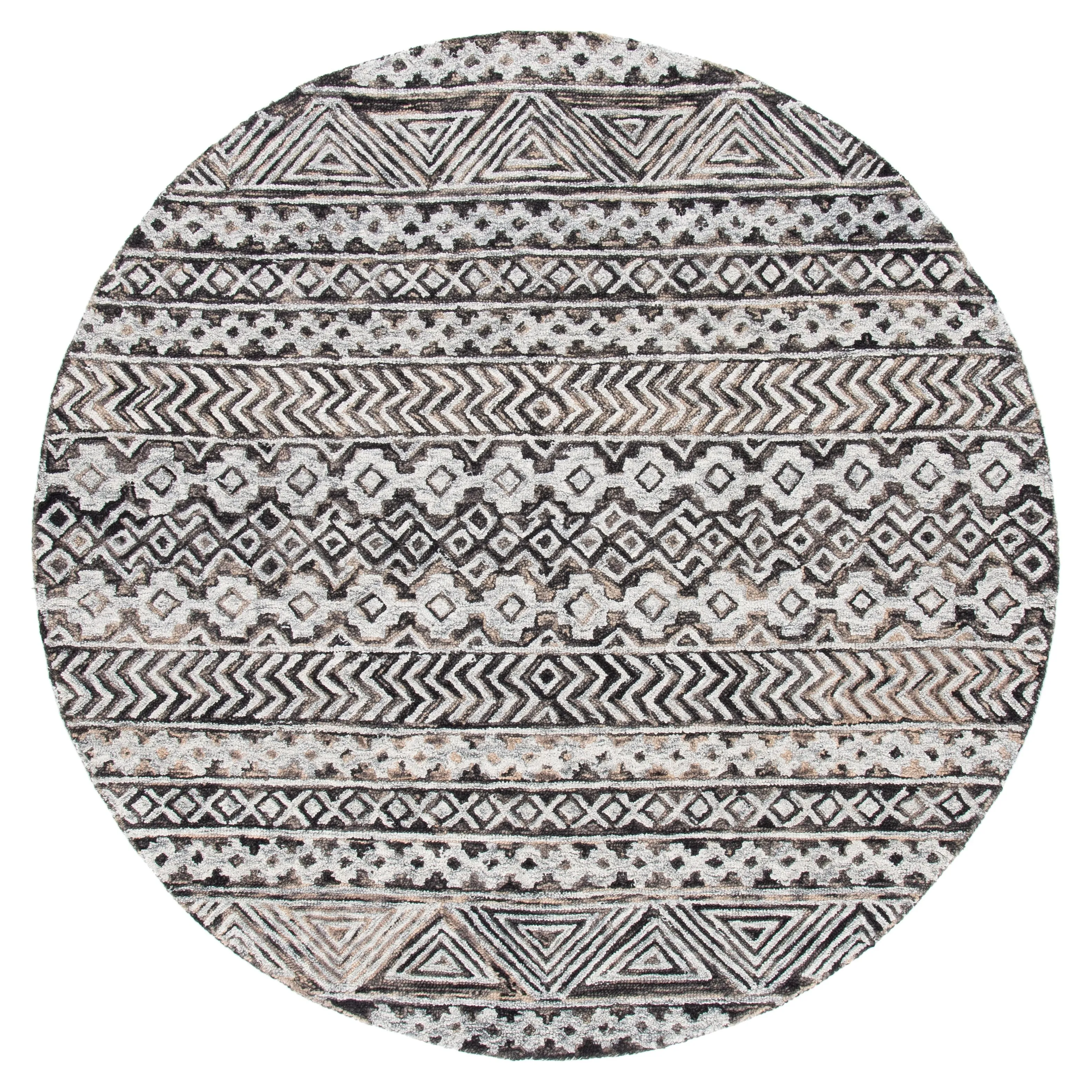 SAFAVIEH Handmade Abstract Branislava Modern Moroccan Wool Rug