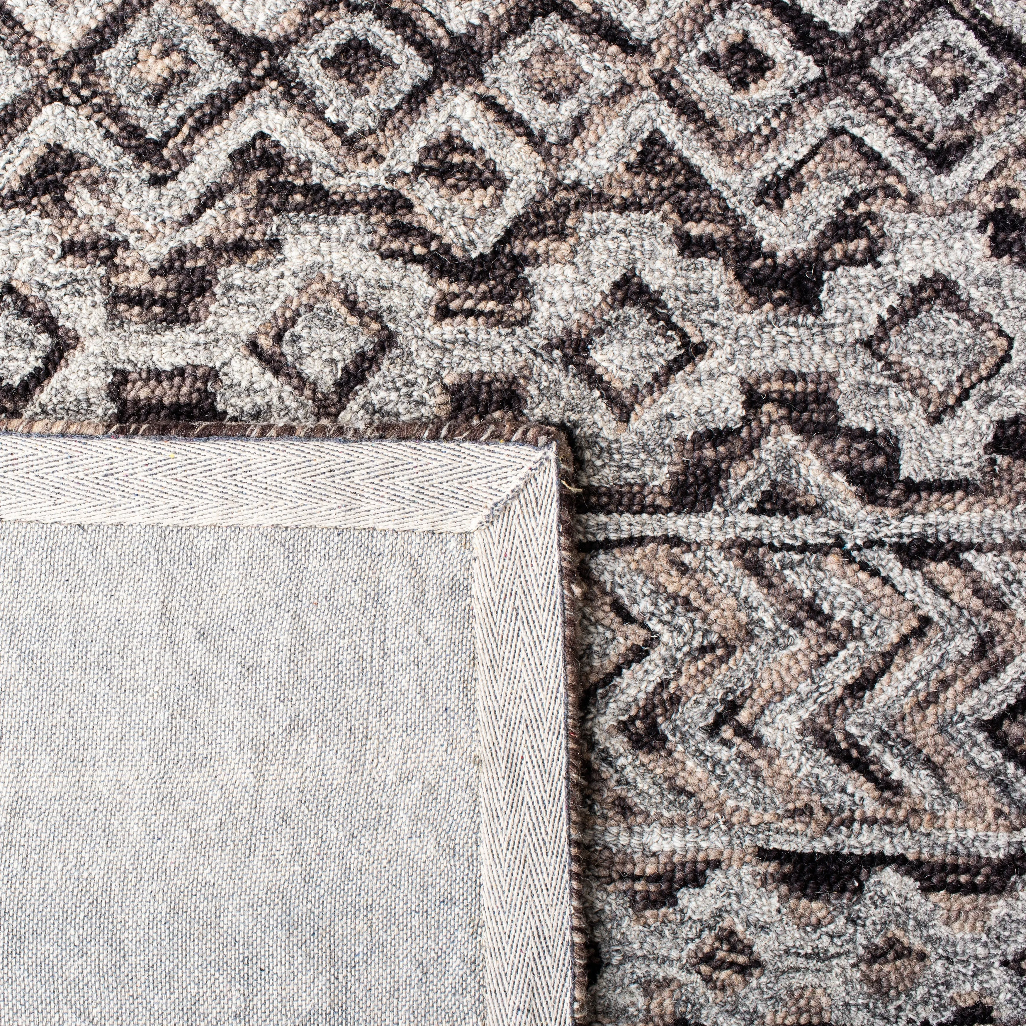 SAFAVIEH Handmade Abstract Branislava Modern Moroccan Wool Rug