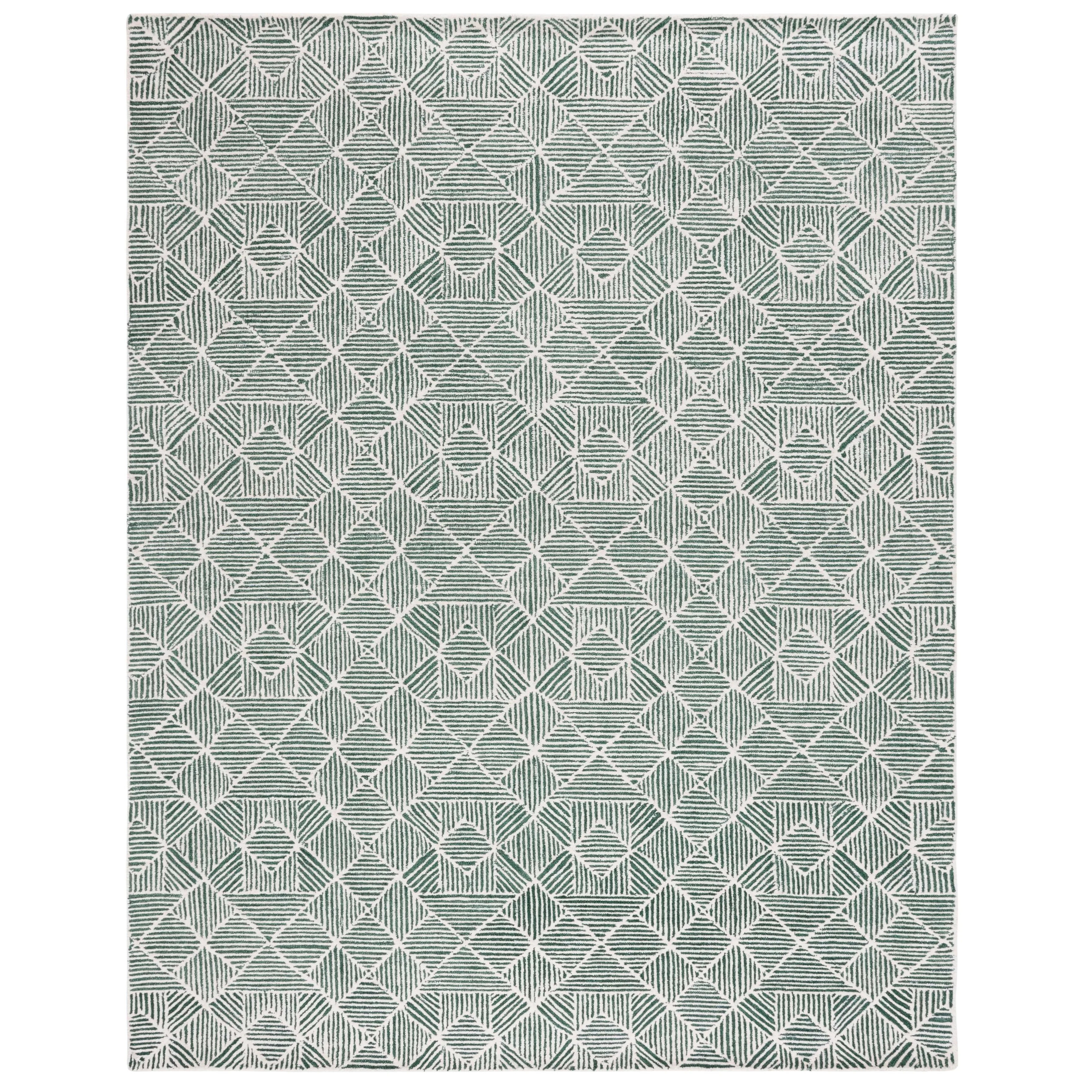 SAFAVIEH Handmade Abstract Harmanna Modern Wool Rug