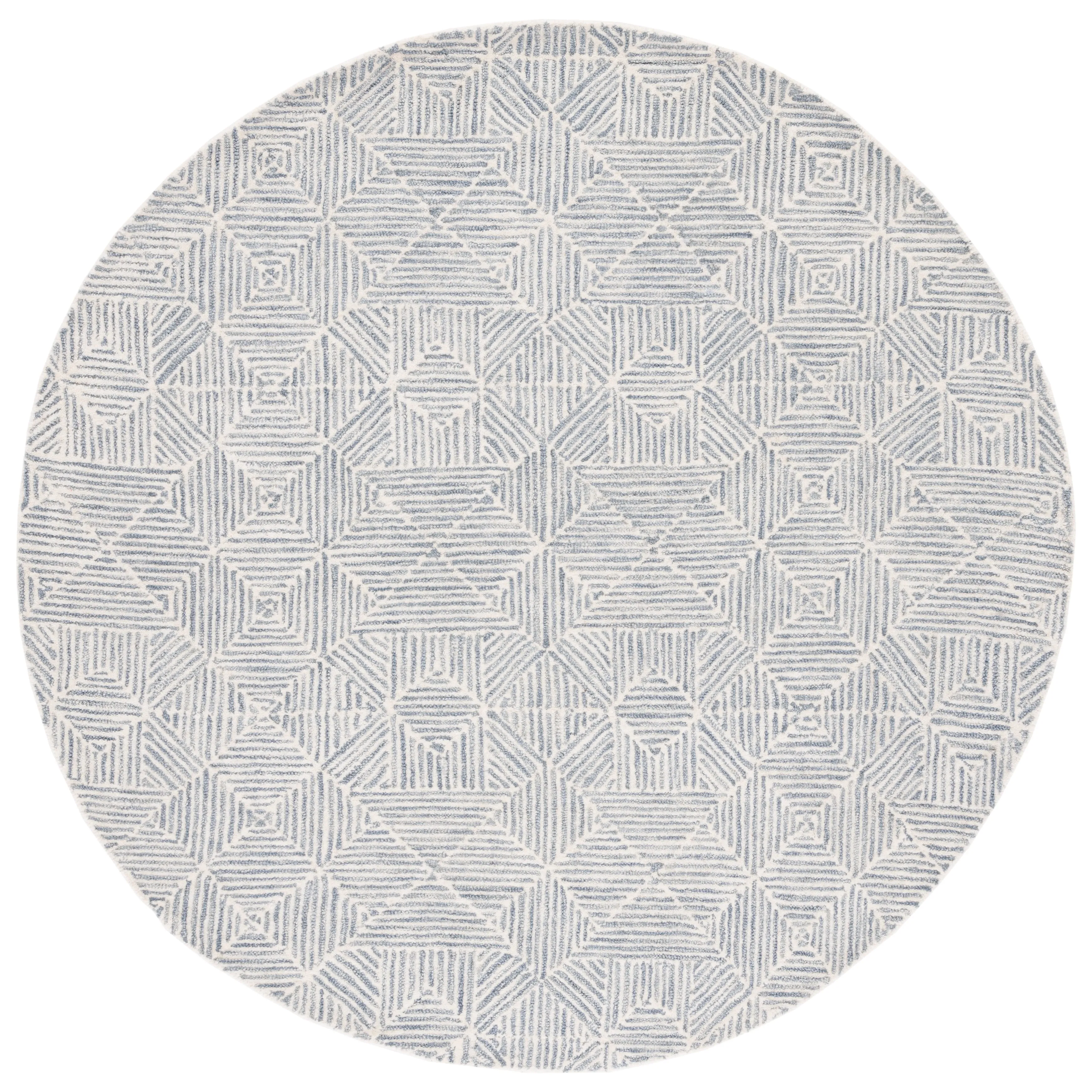 SAFAVIEH Handmade Abstract Harmanna Modern Wool Rug