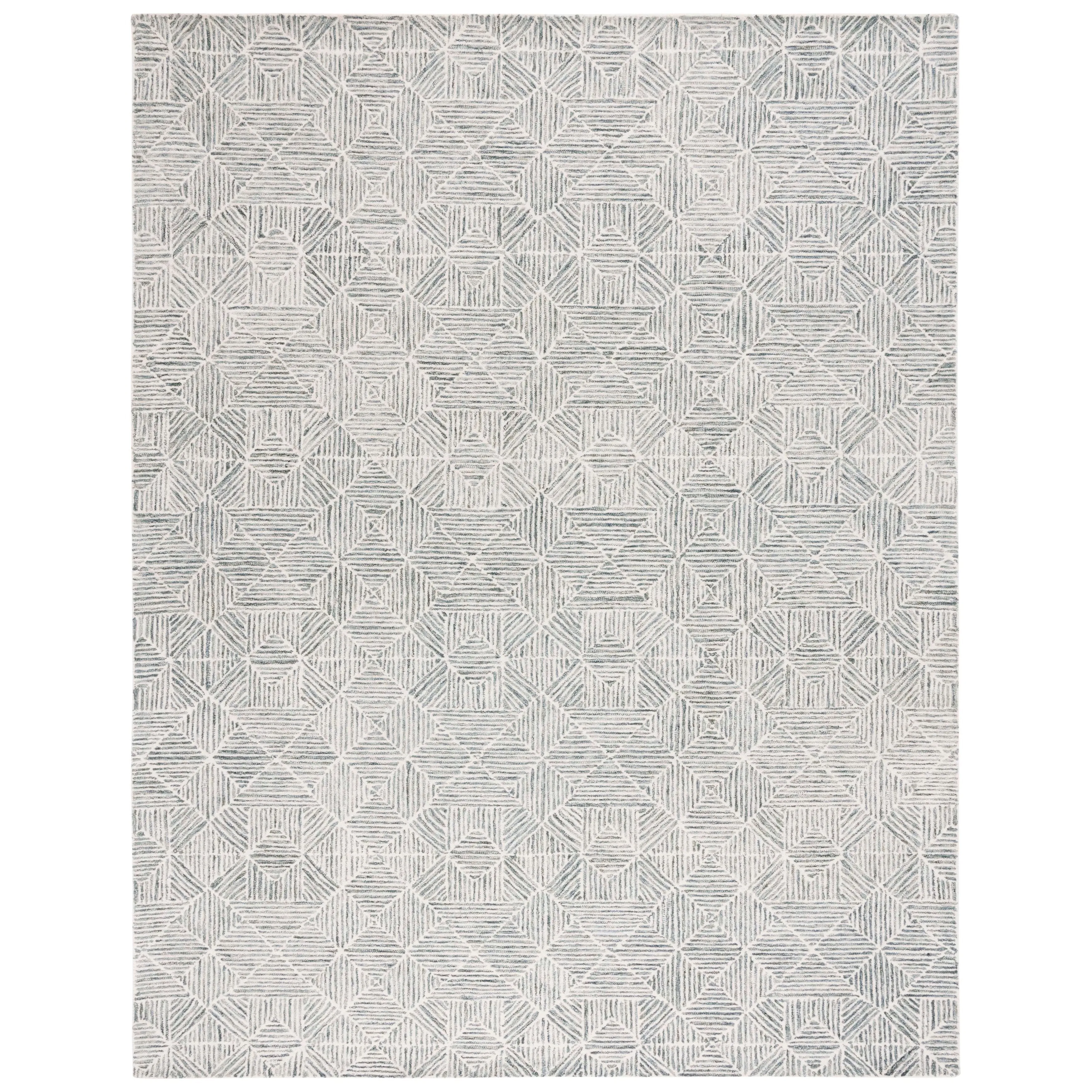 SAFAVIEH Handmade Abstract Harmanna Modern Wool Rug