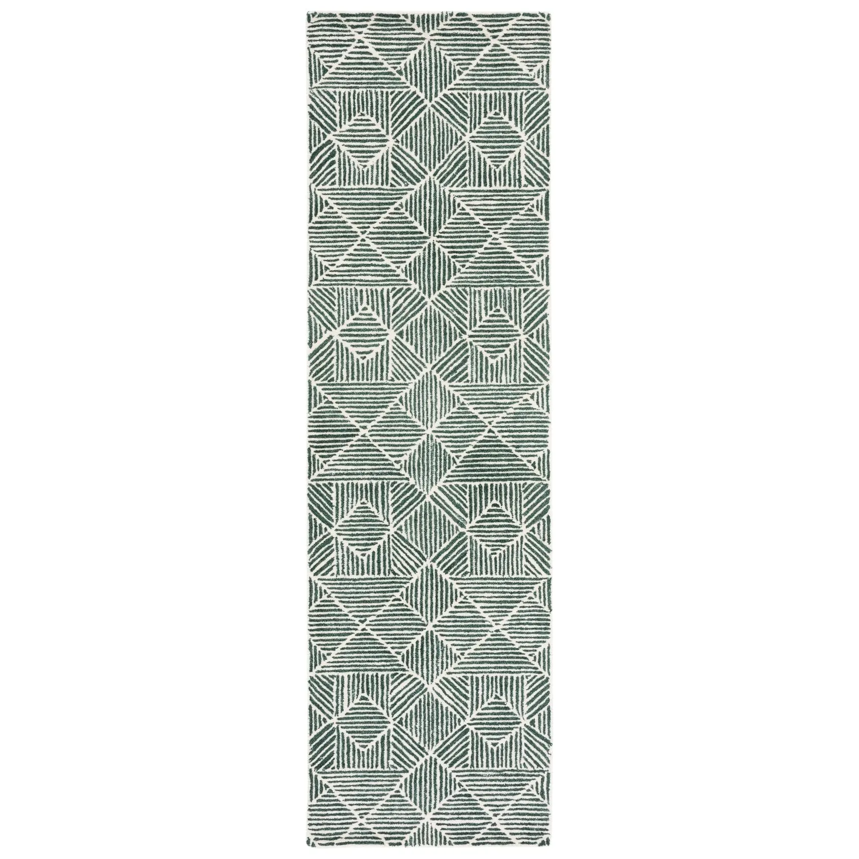 SAFAVIEH Handmade Abstract Harmanna Modern Wool Rug