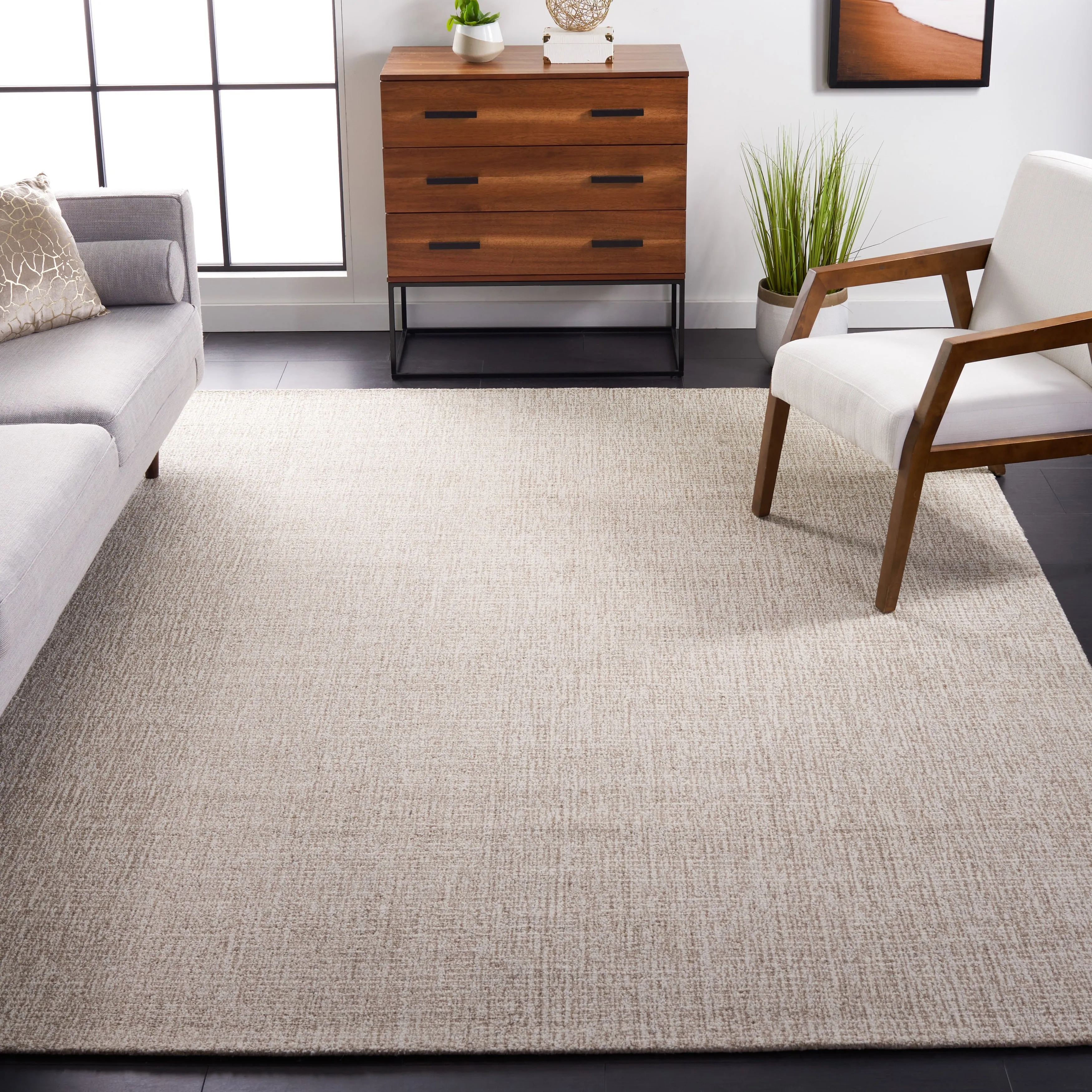 SAFAVIEH Handmade Abstract Lotje Modern Wool Rug